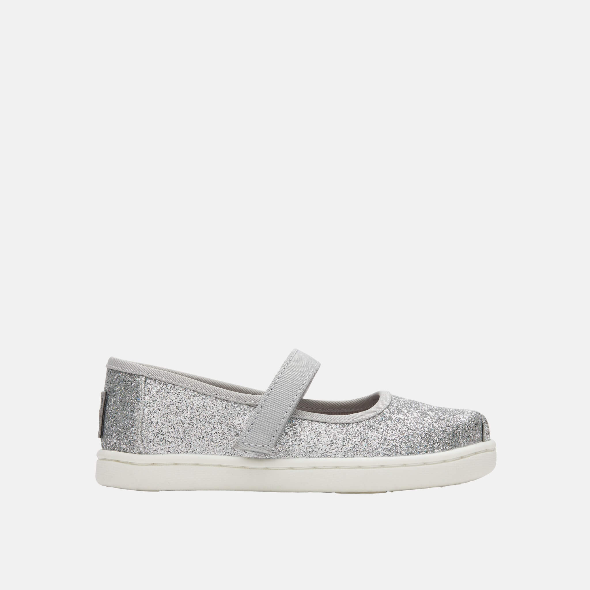 Toms Tiny Mary Jane SIlver