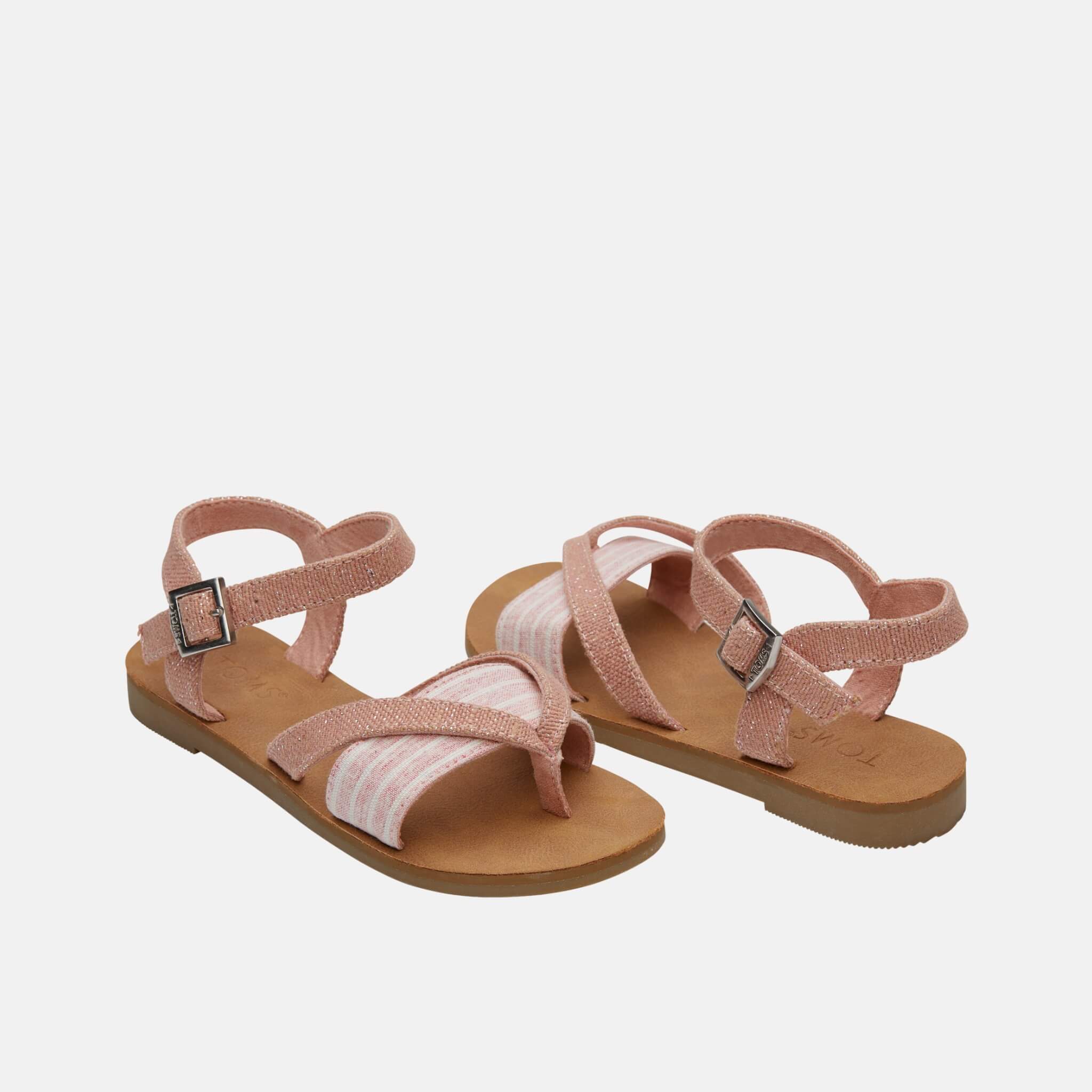 Toms Youth Metallic Lexie Pink