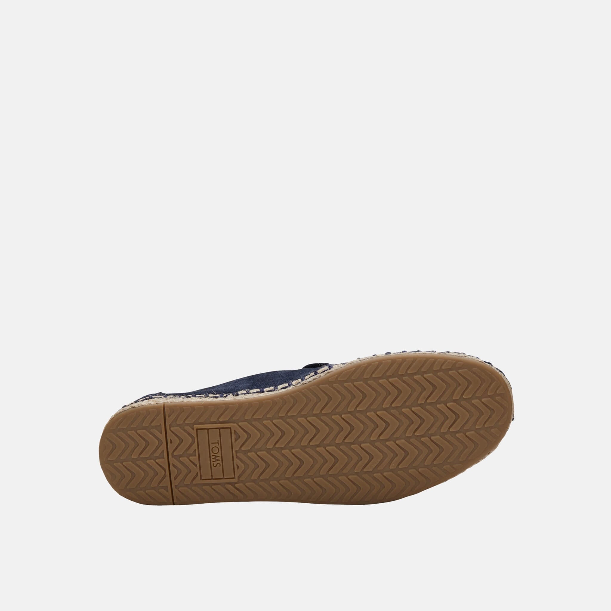 Toms Tassel Suede Deconstructed Alpargata Blue