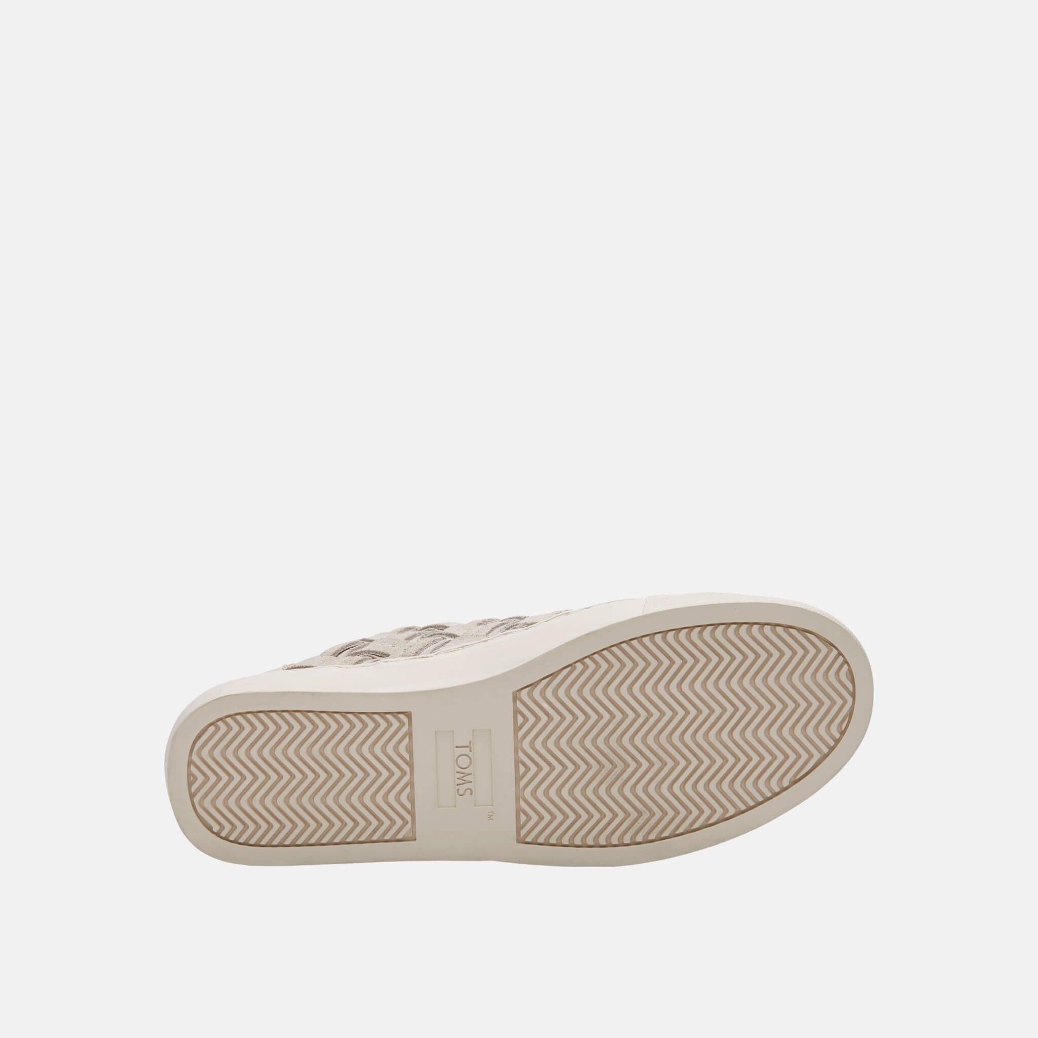 Toms Suede Basketweave Lenox Beige