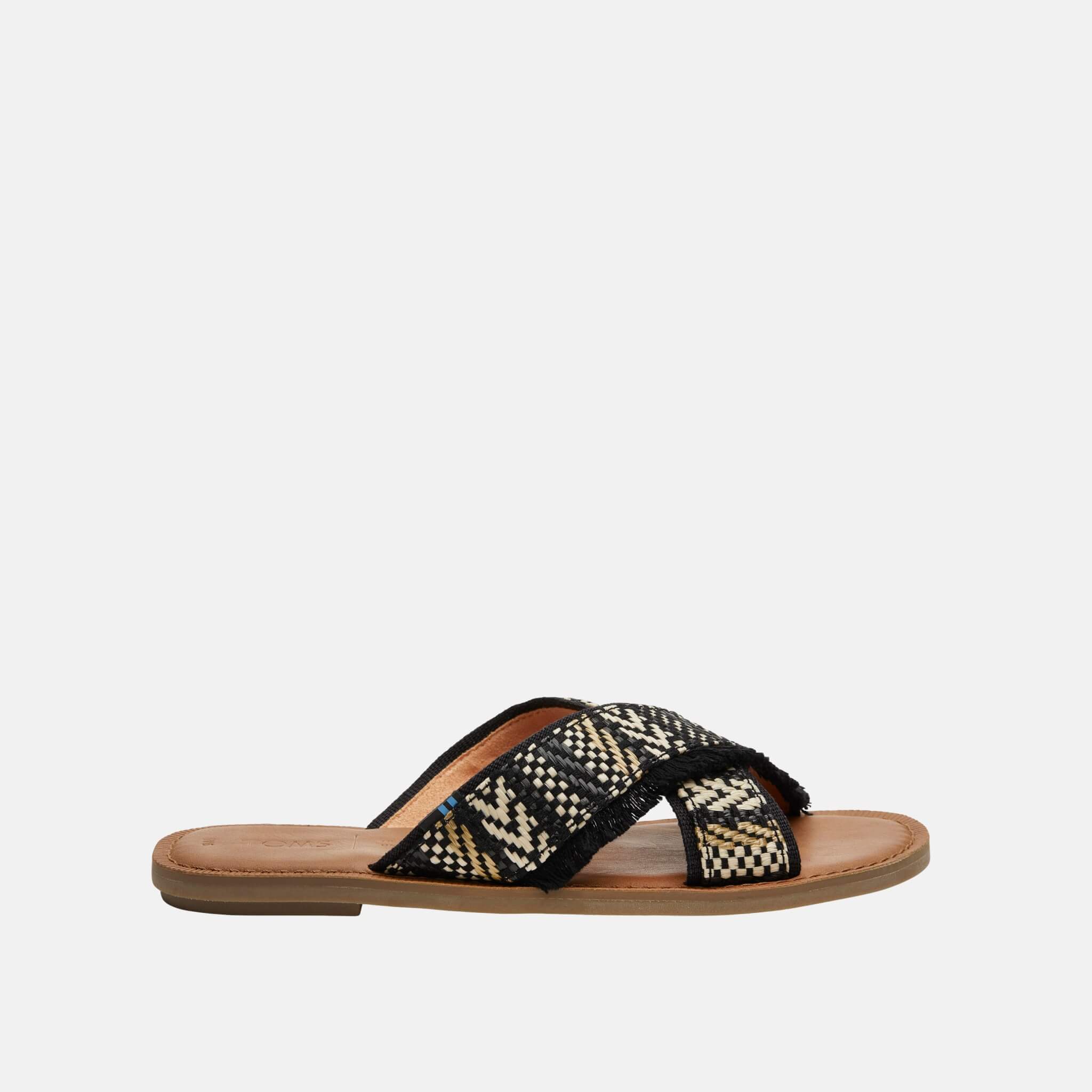 Toms Black Woven Viv Black