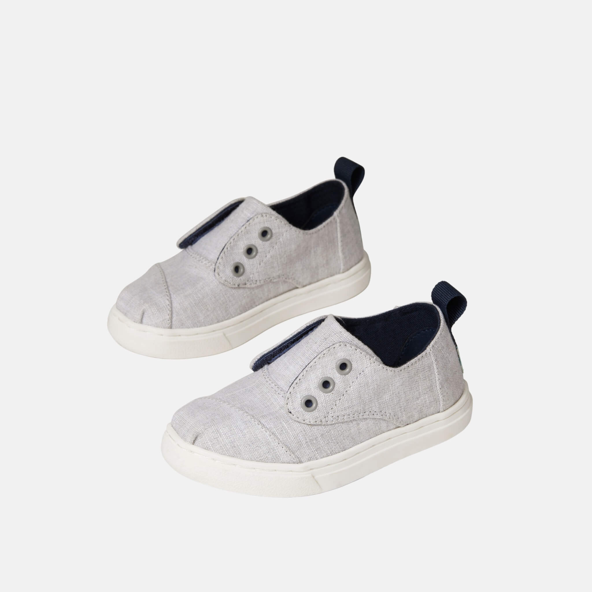 Toms Tiny Cordones Cupsole Grey