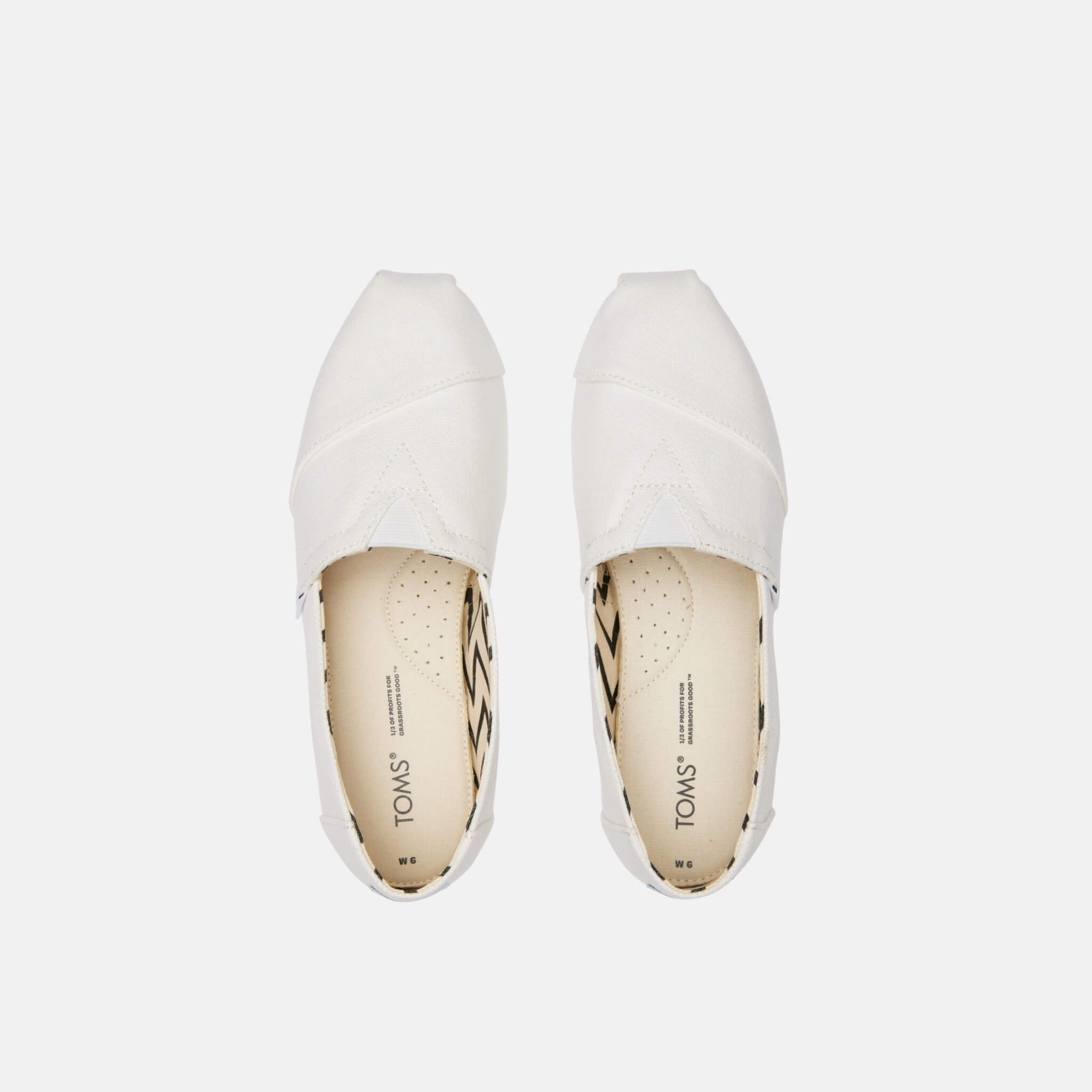 Toms Alpargata White