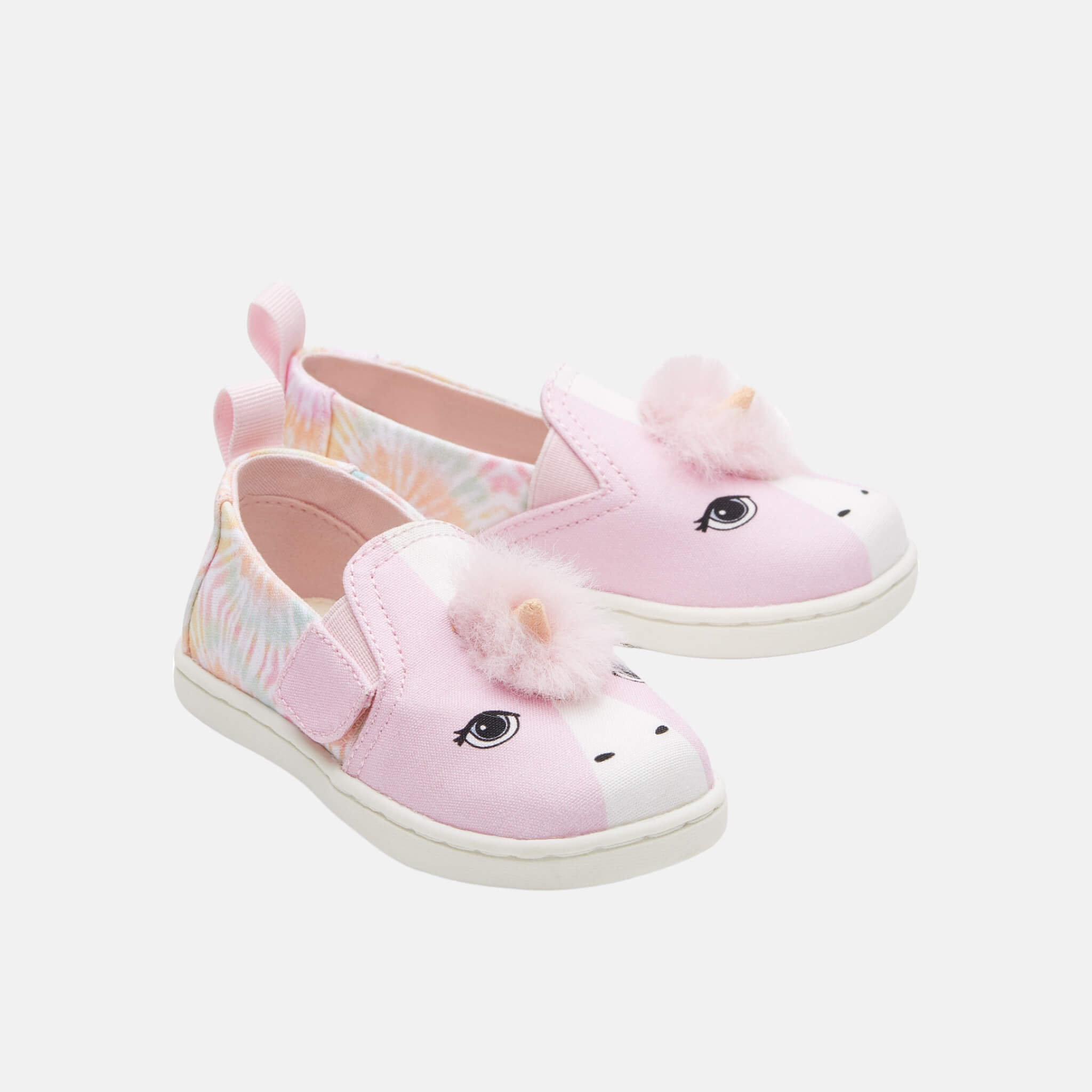Toms Tiny Alpargata Twin Gore Pink