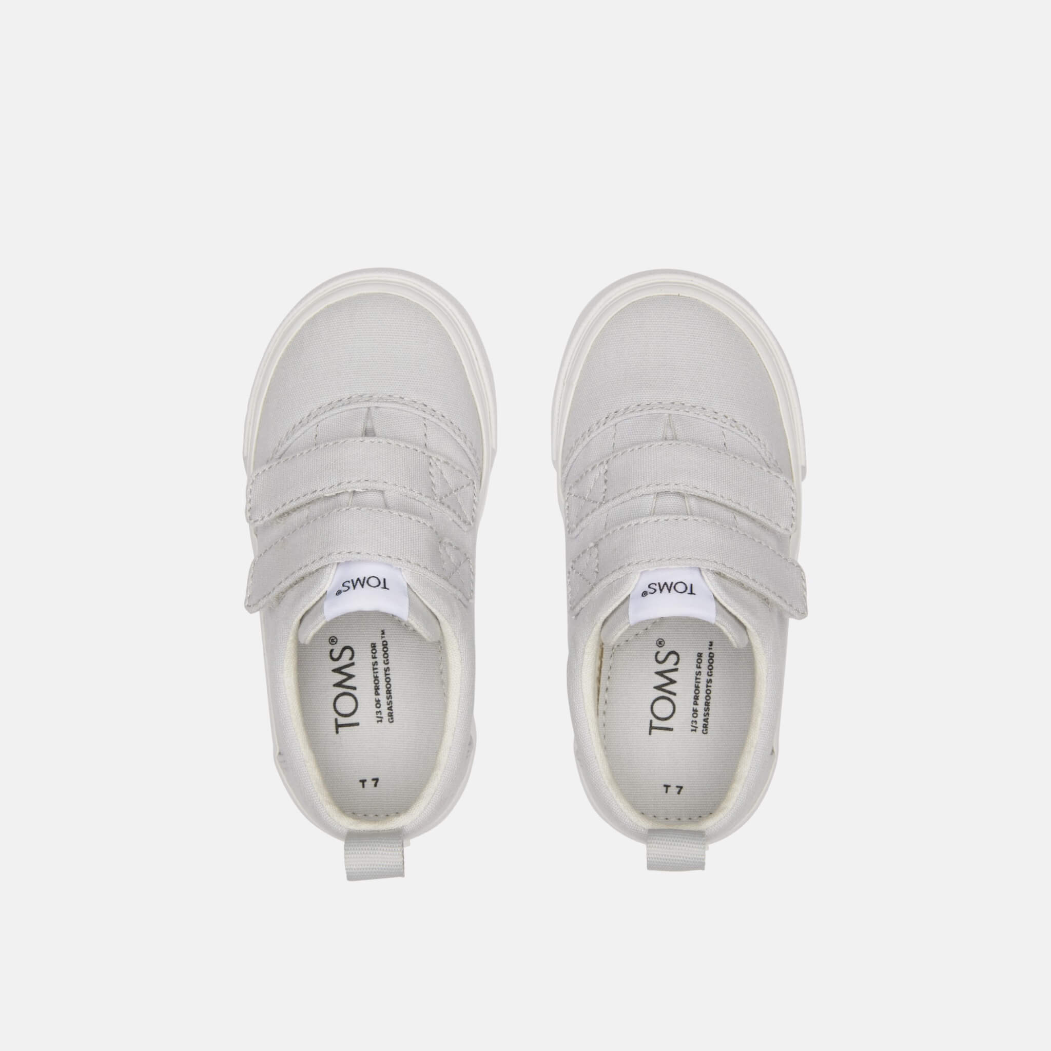 Toms Tiny Fenix Double Strap Grey