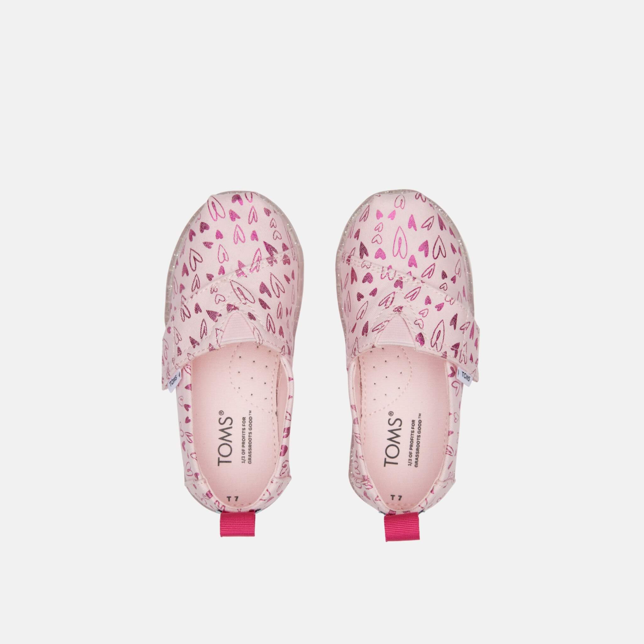 Toms Tiny Alpargata Pink