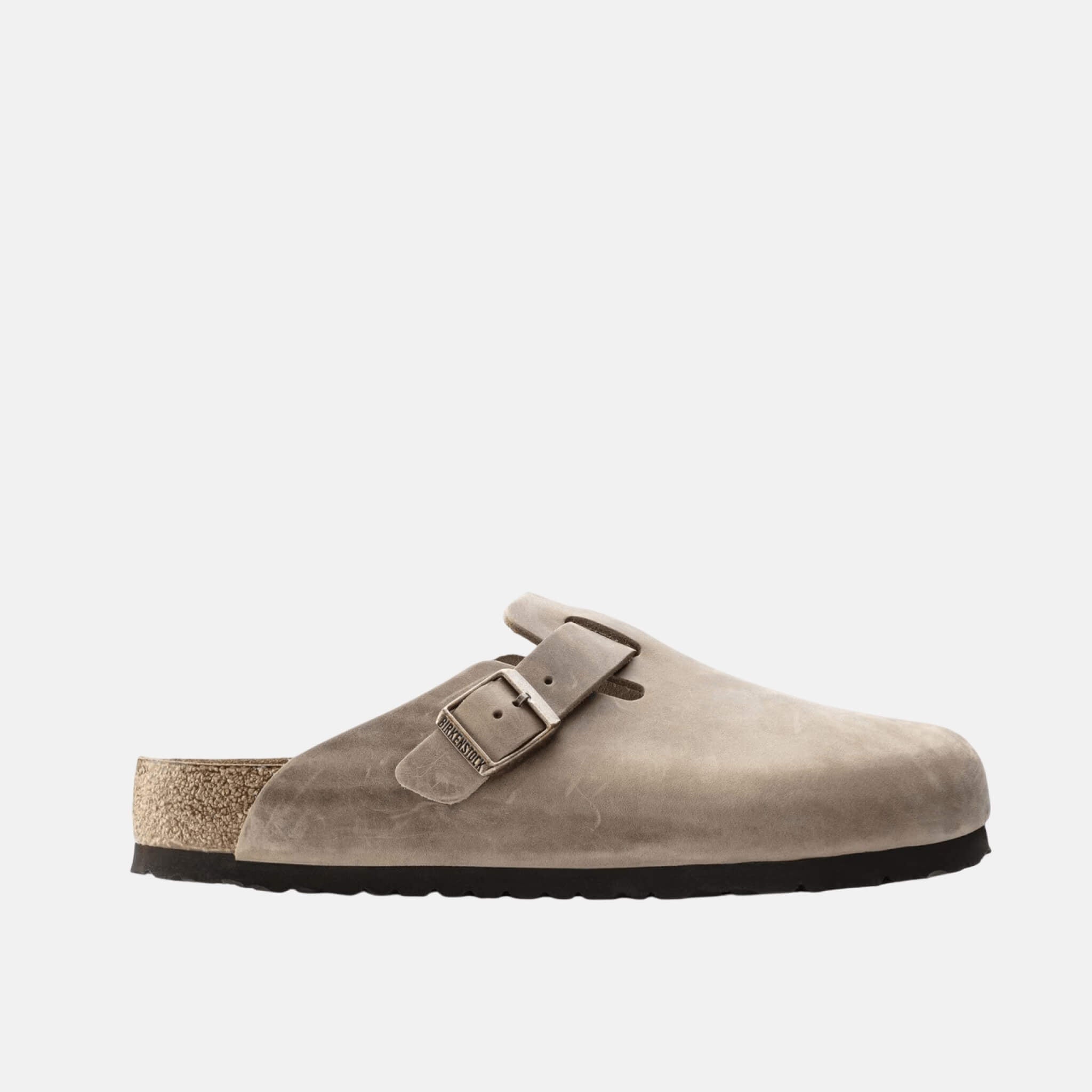 Birkenstock Boston Soft Footbed Natural Leather Oiled Regular