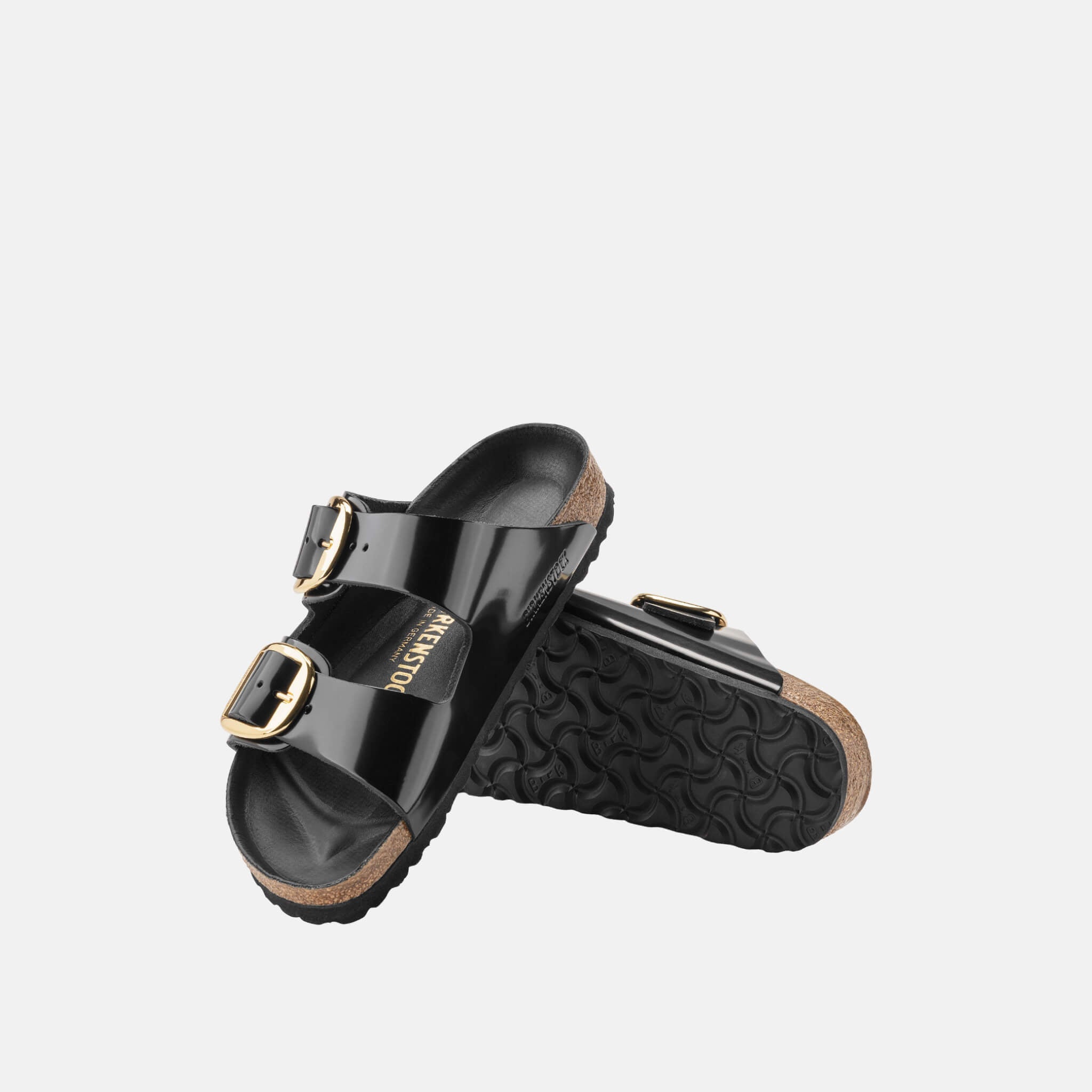 Birkenstock Arizona Big Buckle High Shine Leather Regular