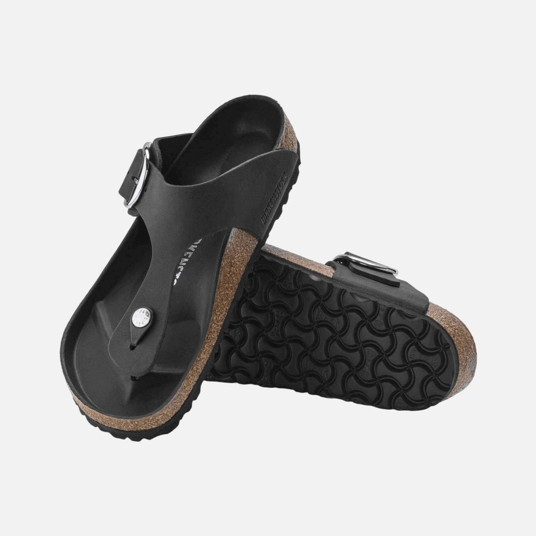 Birkenstock Gizeh Big Buckle Natural Leather Oiled Regular
