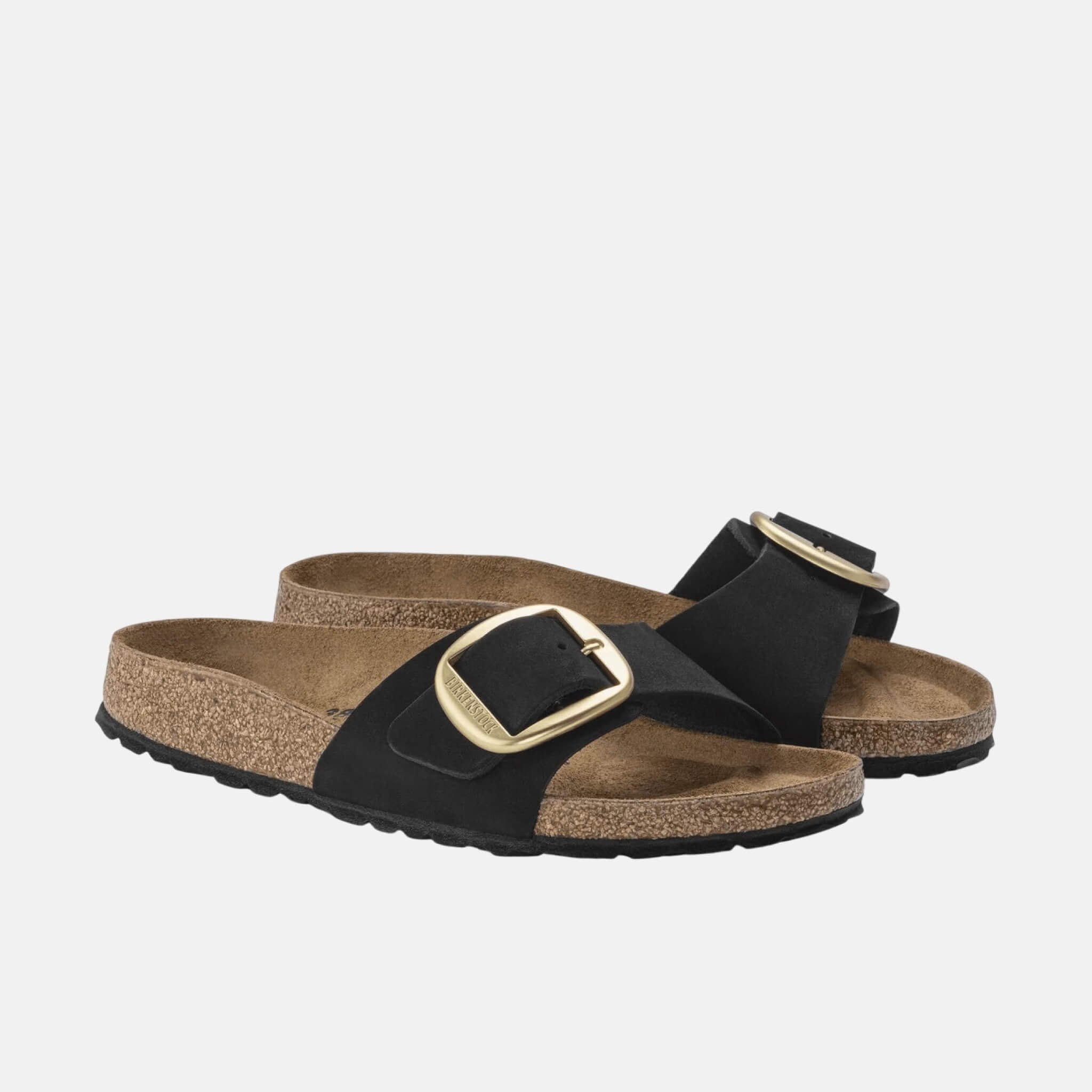 Birkenstock Madrid Big Buckle Nubuck Leather