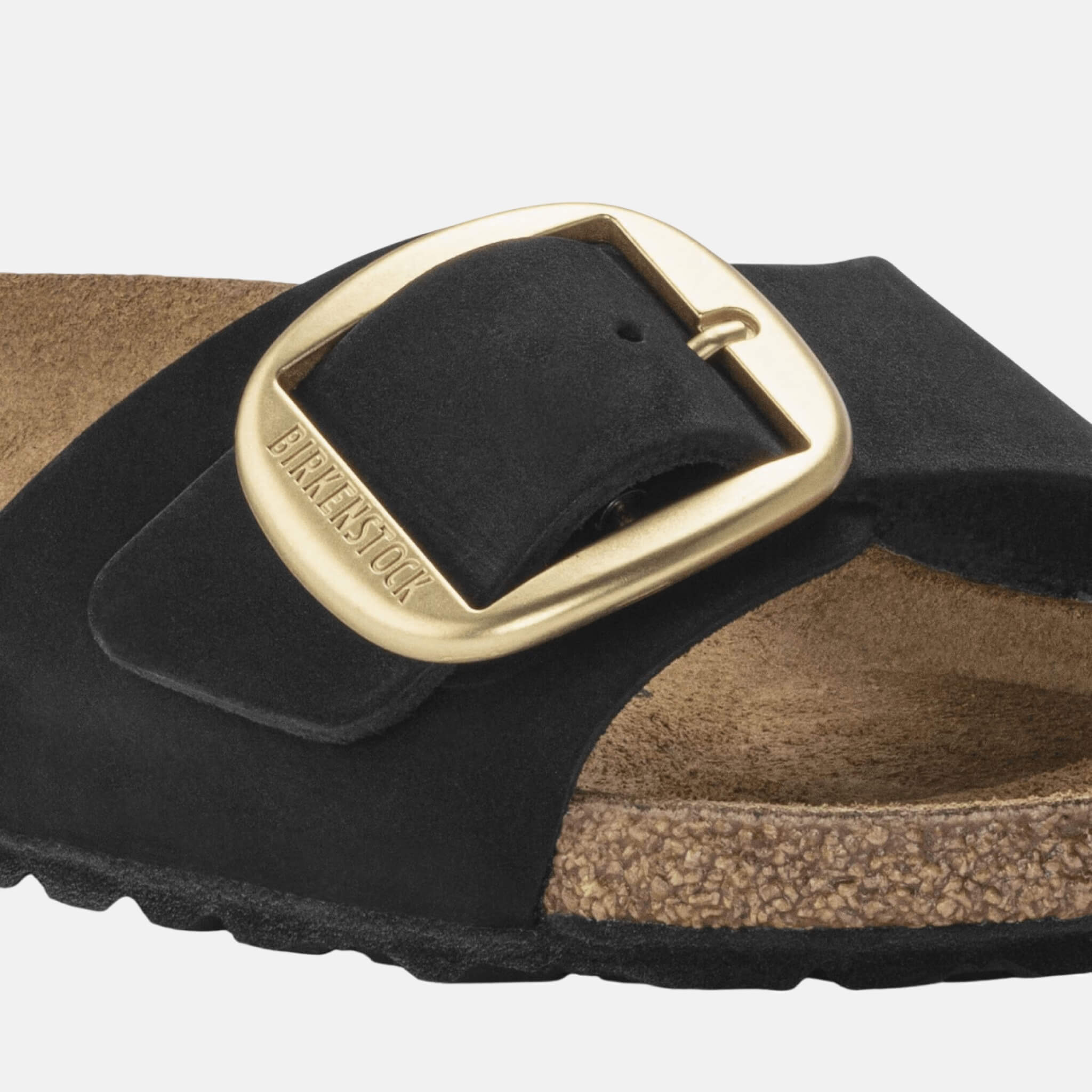 Birkenstock Madrid Big Buckle Nubuck Leather