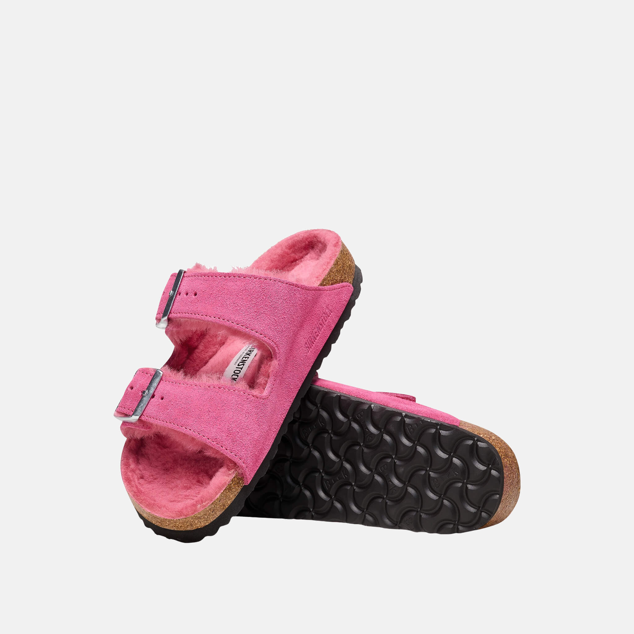 Birkenstock Arizona Suede Shearling Regular