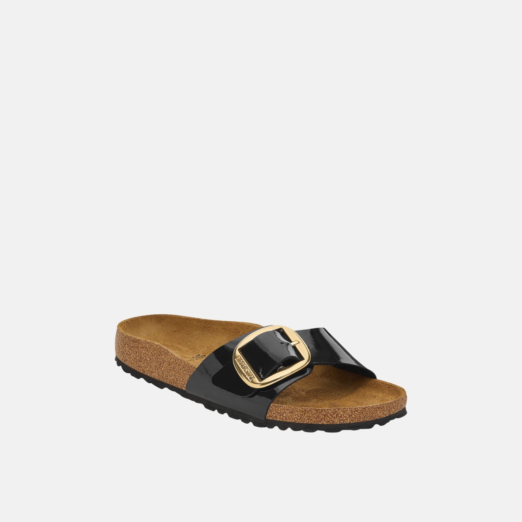 Birkenstock Madrid Big Buckle Birko-Flor Patent Regular