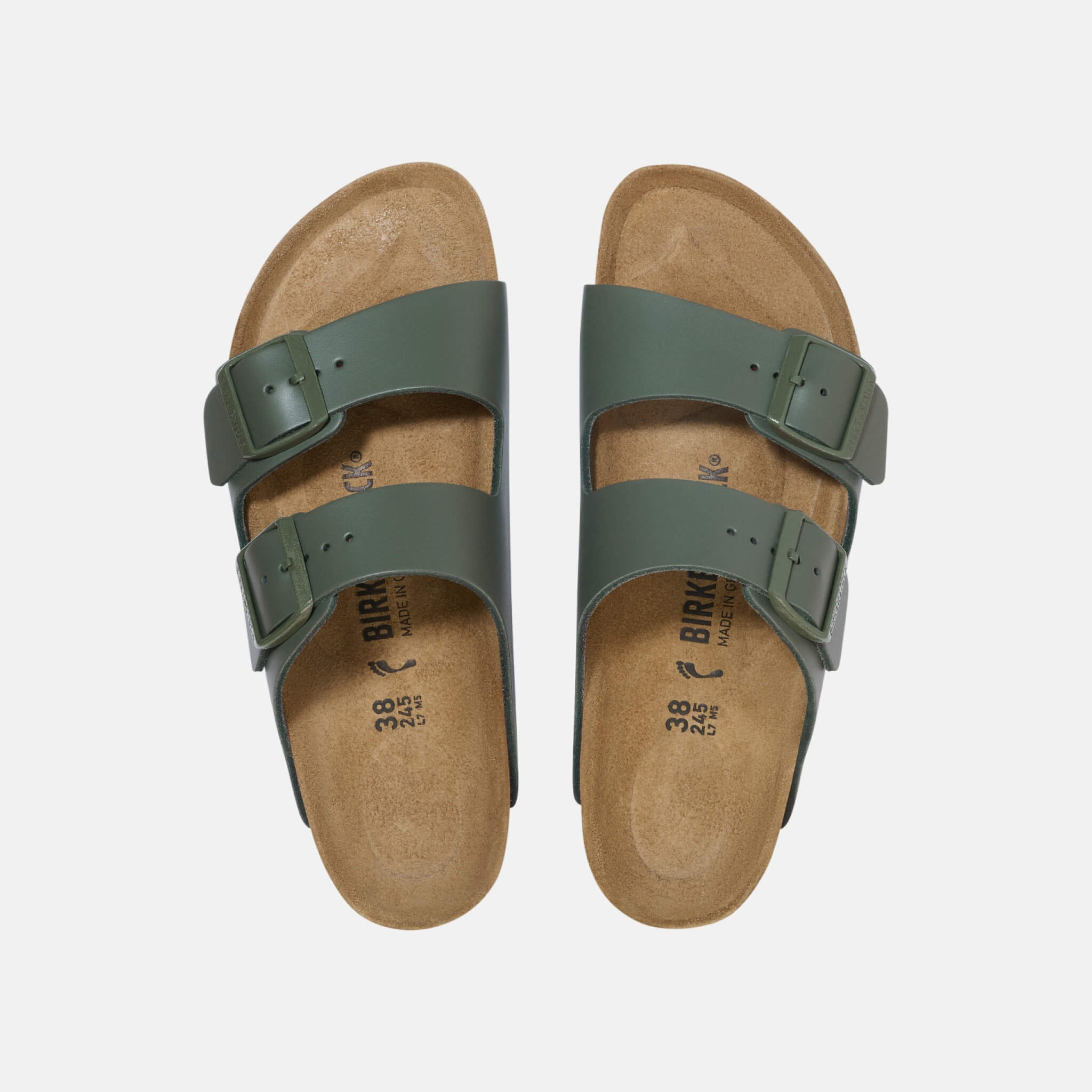 Birkenstock Arizona Natural Leather Regular