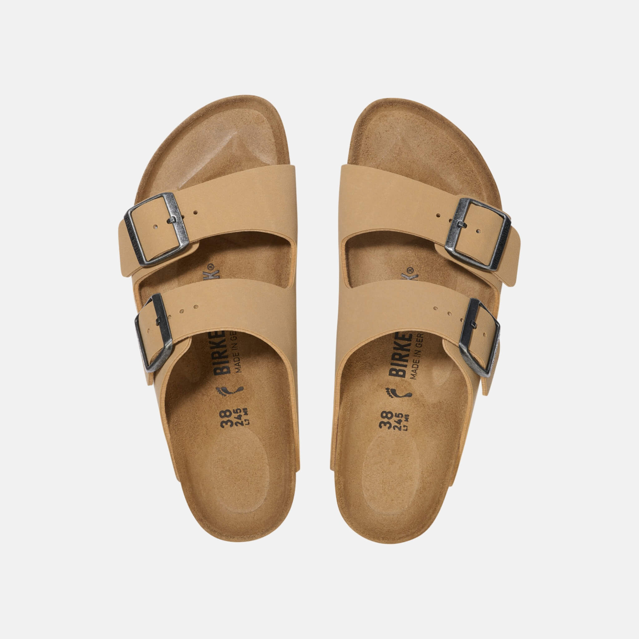 Birkenstock Arizona Birko-Flor Nubuk Regular