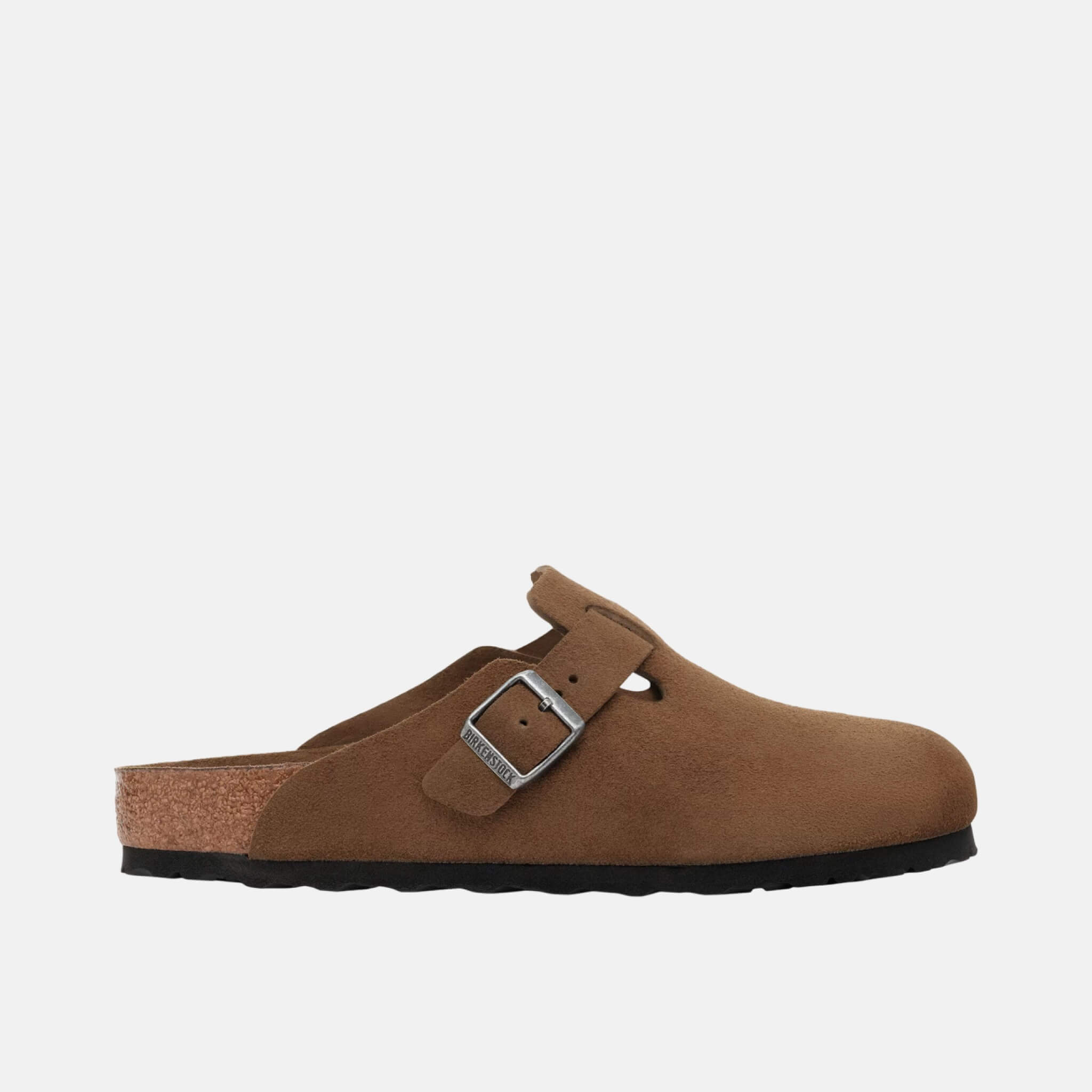 Birkenstock Boston Soft Footbed Suede Leather Regular