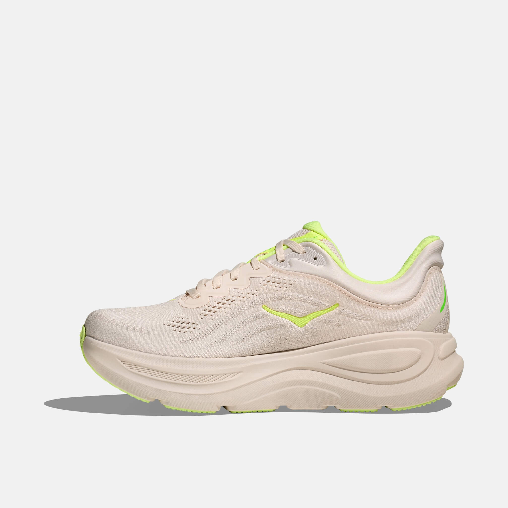 Hoka Bondi 9 Grout/Neon Yuzu