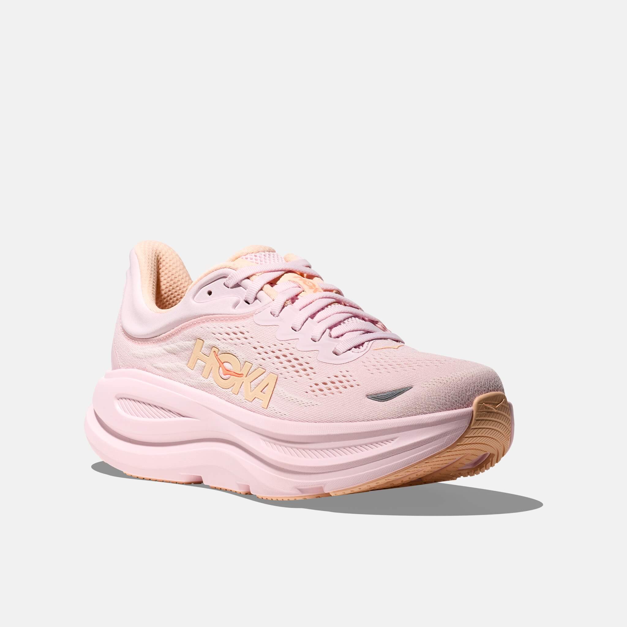 Hoka Bondi 9 Lilac Creme/Tangerine Glow