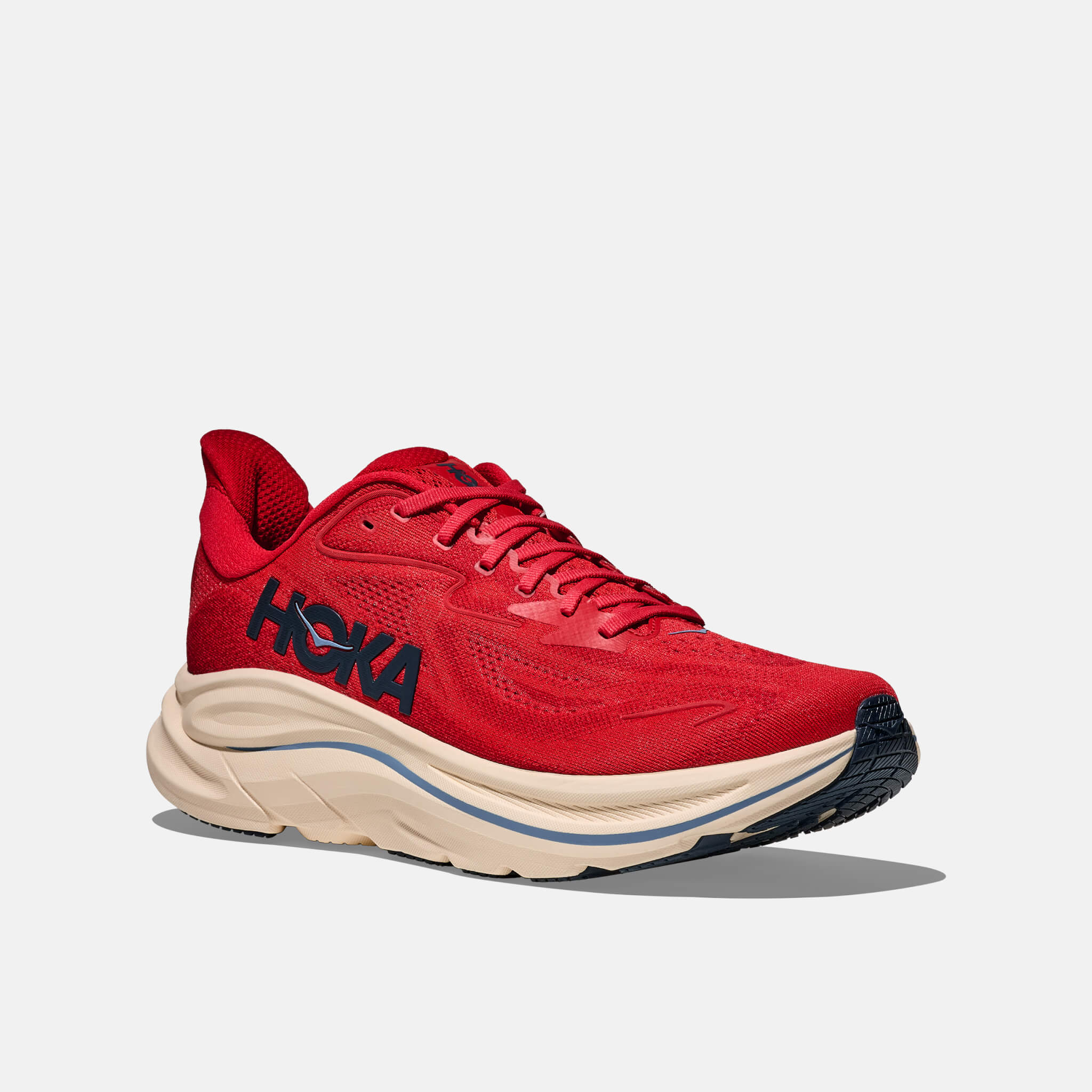 Hoka Clifton 10 Vermillion/Varsity Navy