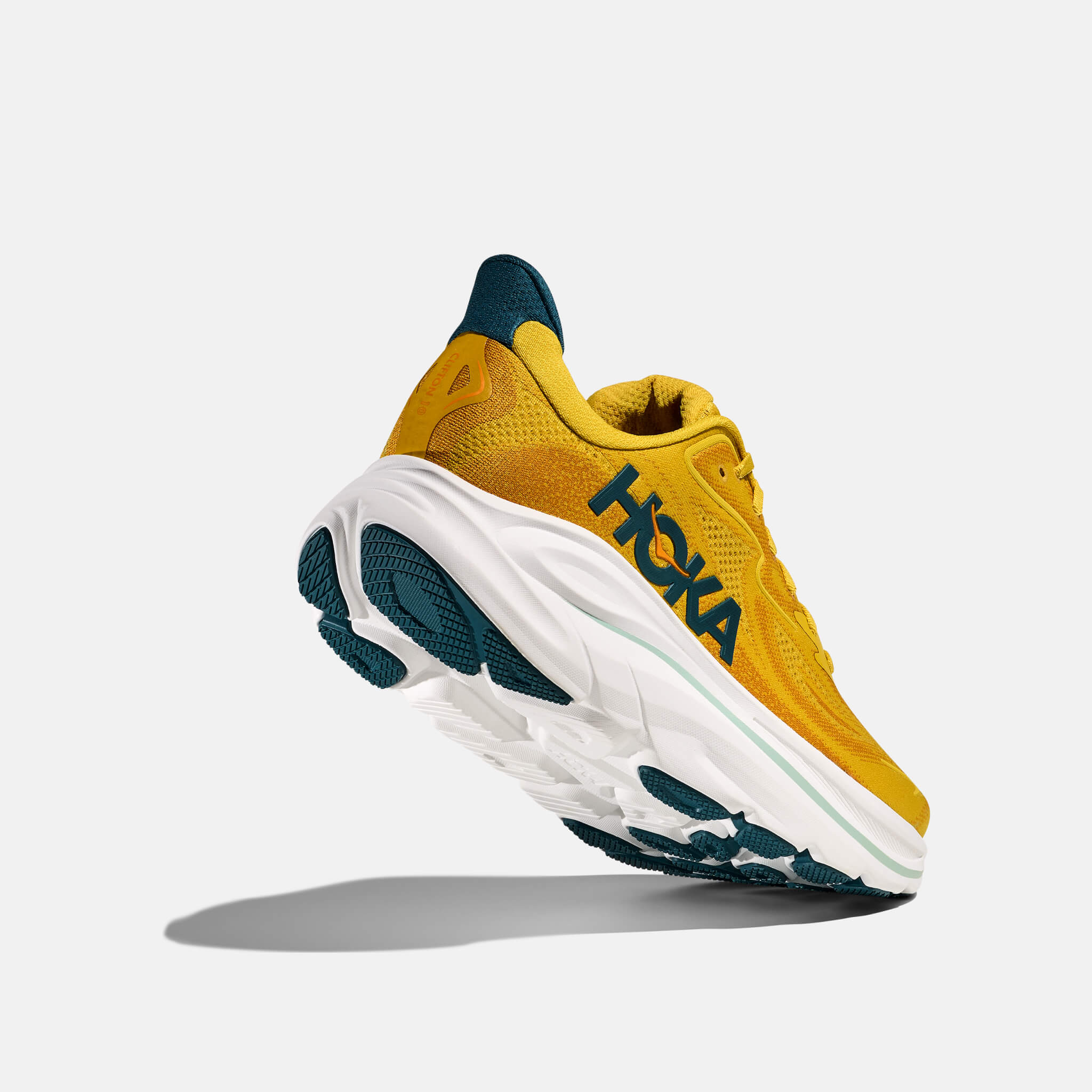 Hoka Clifton 10 Yellow Gold/Tidal Wave