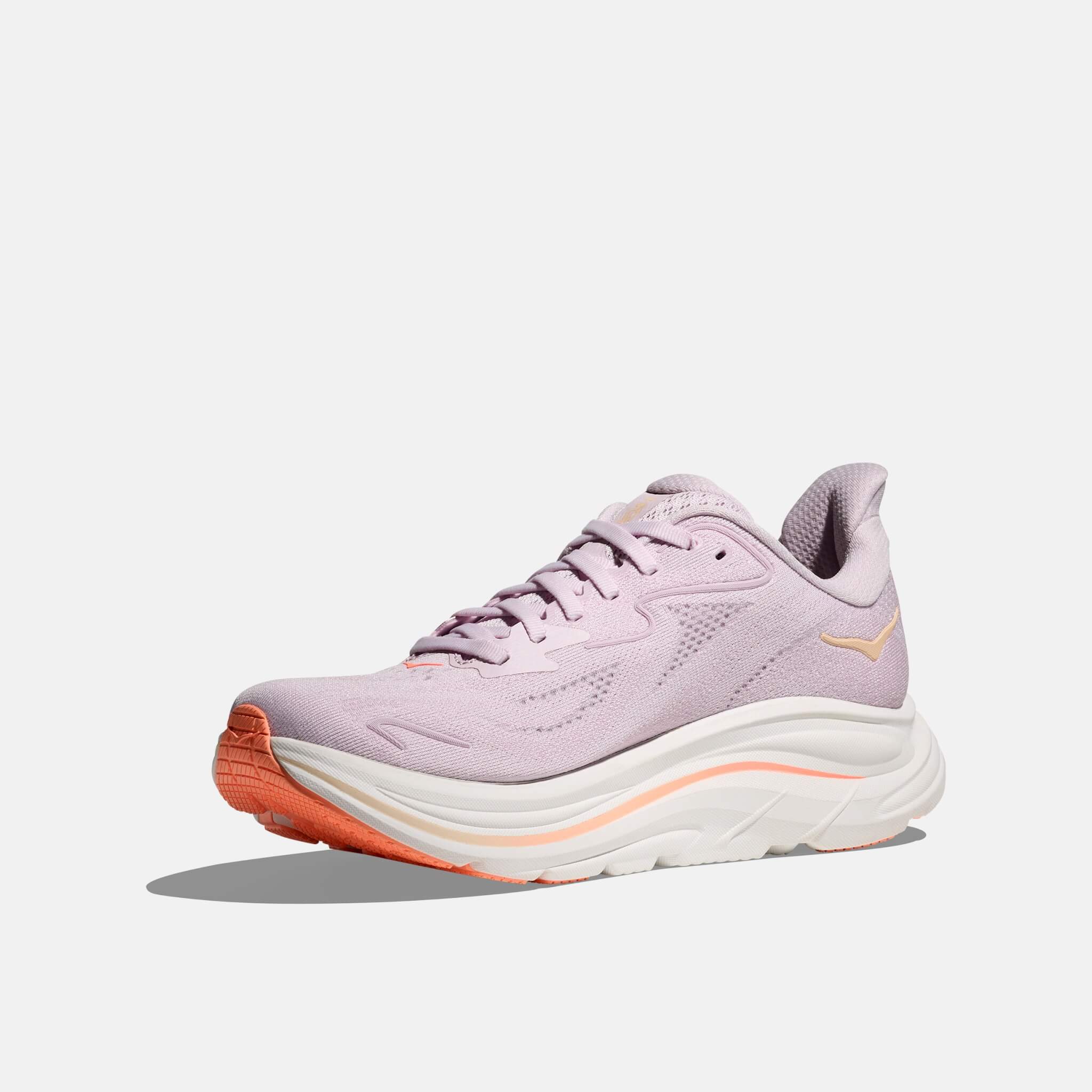 Hoka Clifton 10 Lilac Creme/Tangerine Glow