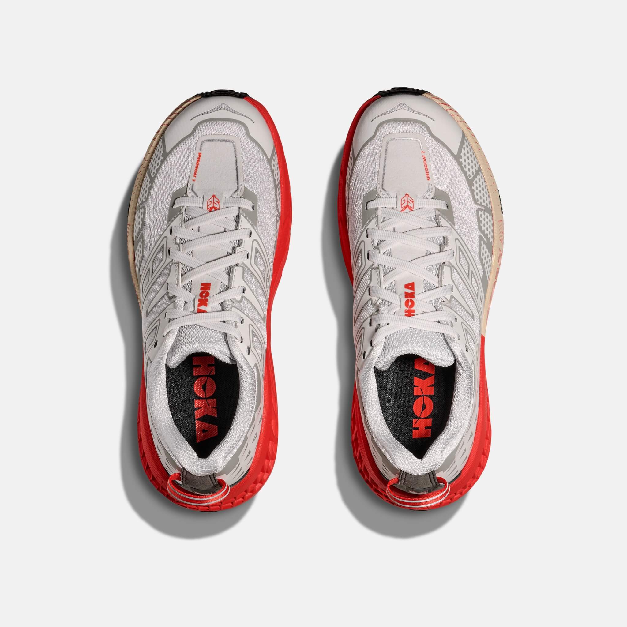 Hoka Speedgoat 2 White/Tomato