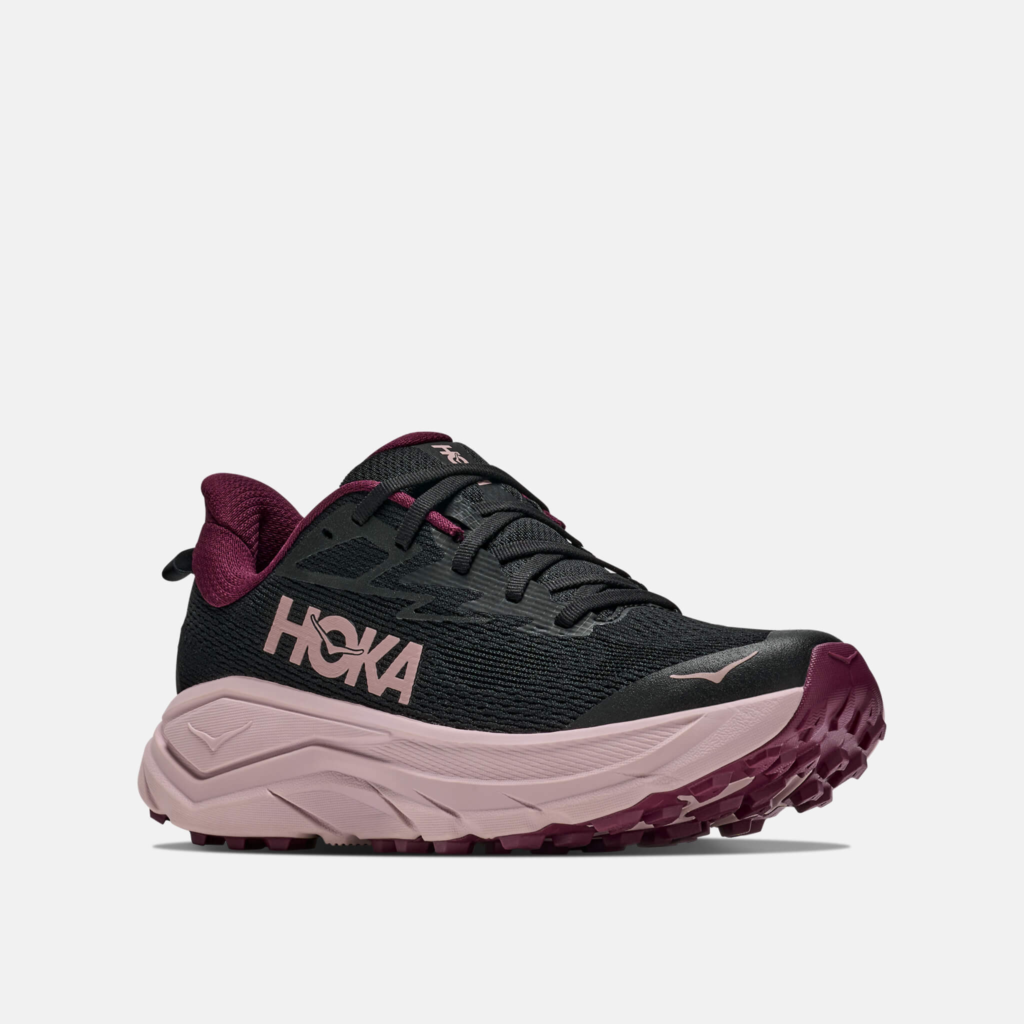 Hoka Challenger 8 Black/Pink Opal
