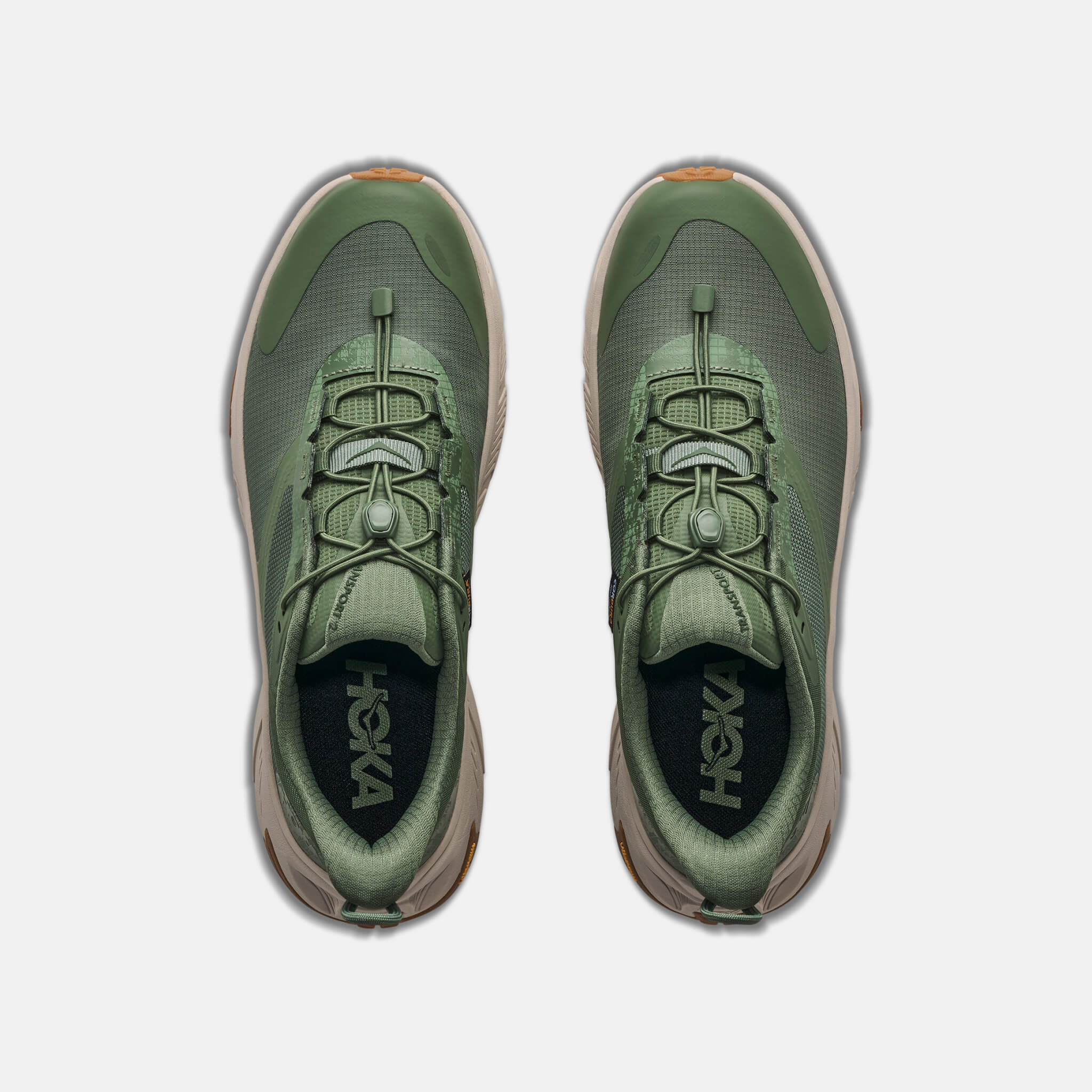 Hoka Transport 2 Nettle Leaf/River Rock Grey