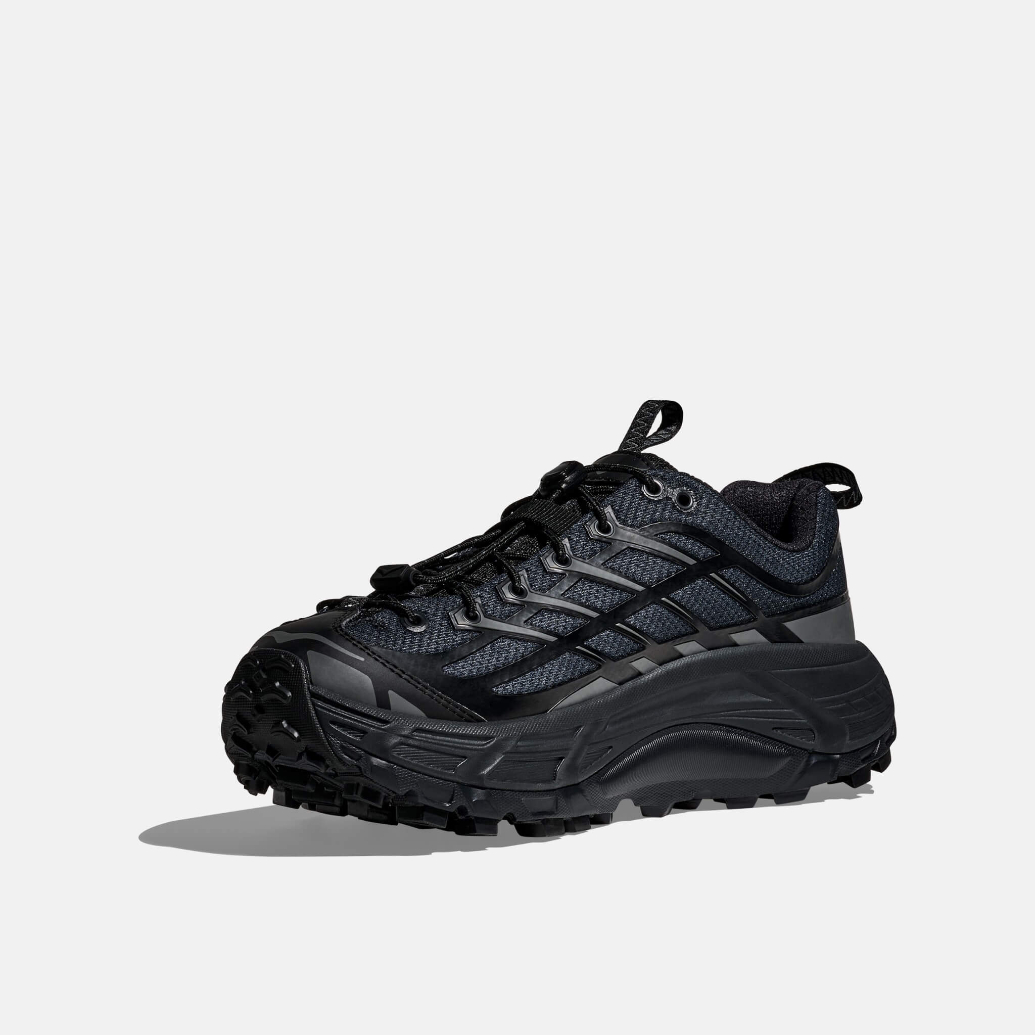 Hoka Mafate Three2 Wordmark Black/Outer Orbit