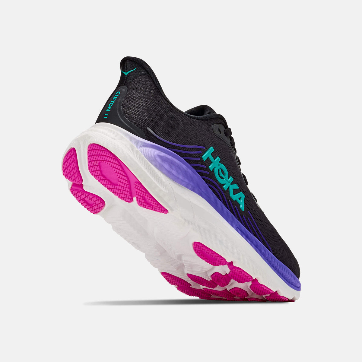Hoka Clifton 11 Black/Neon Nebula