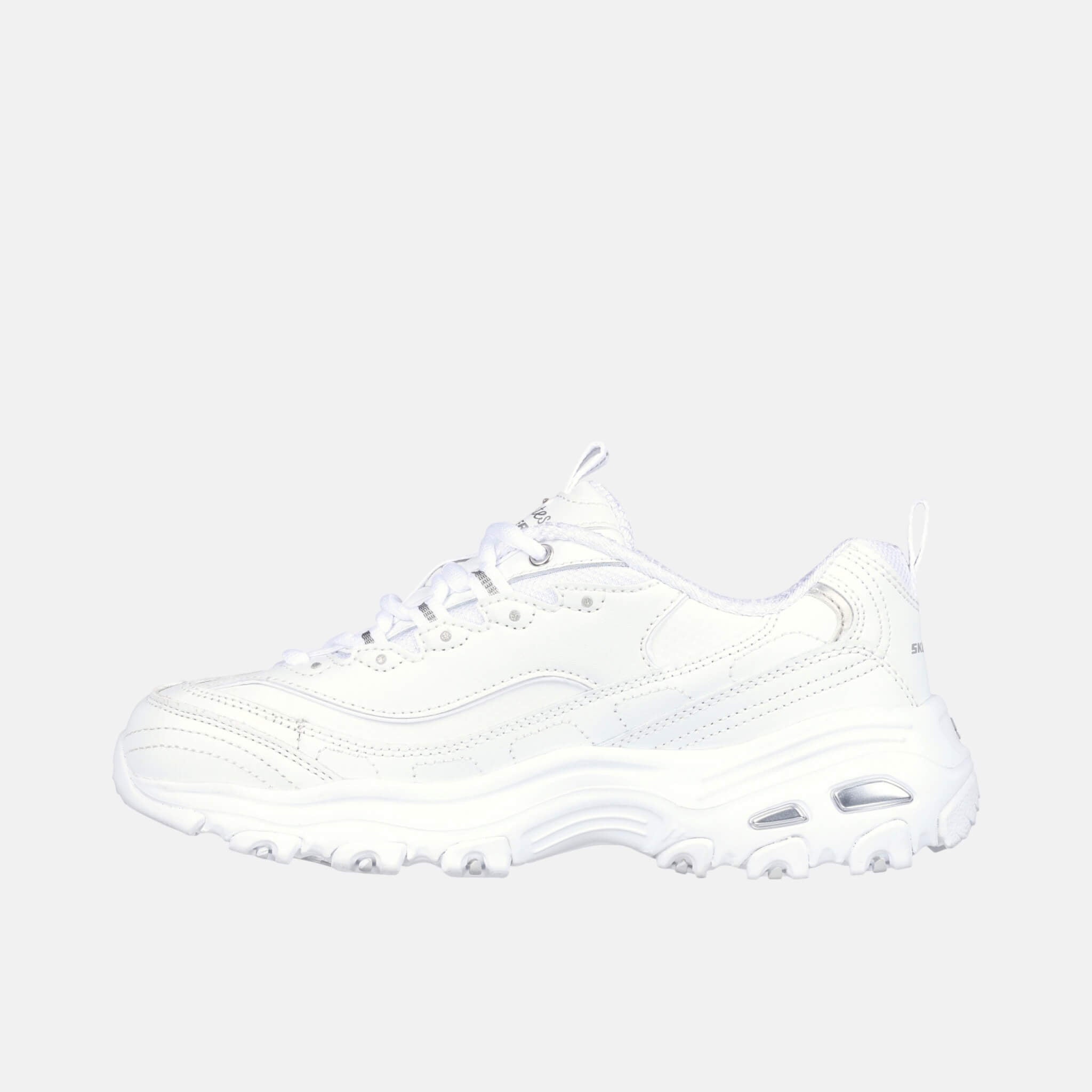 Skechers D'Lites Fresh Start White/Silver