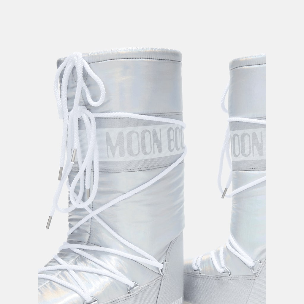 Moon Boot Icon Met Silver