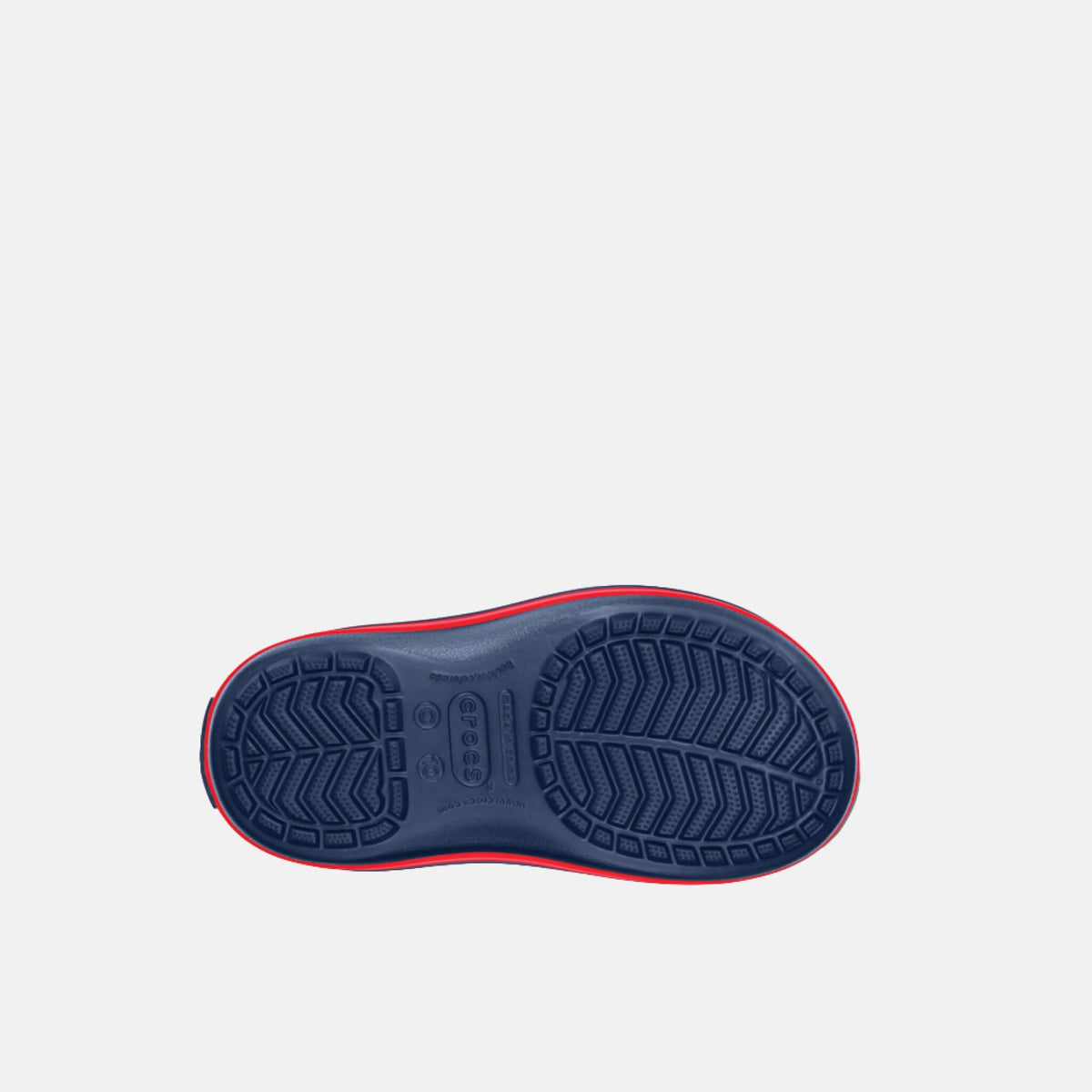 Crocs Winter Puff Boot Kids Navy/Red