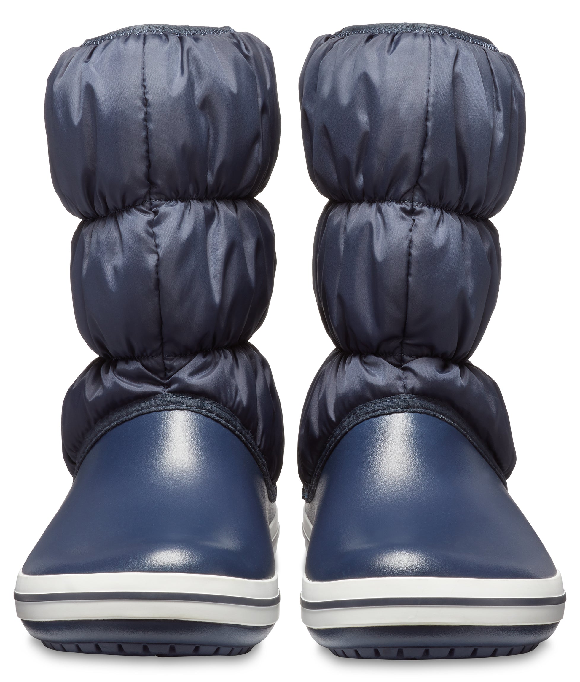 Crocs Winter Puff Boot Women Navy/White