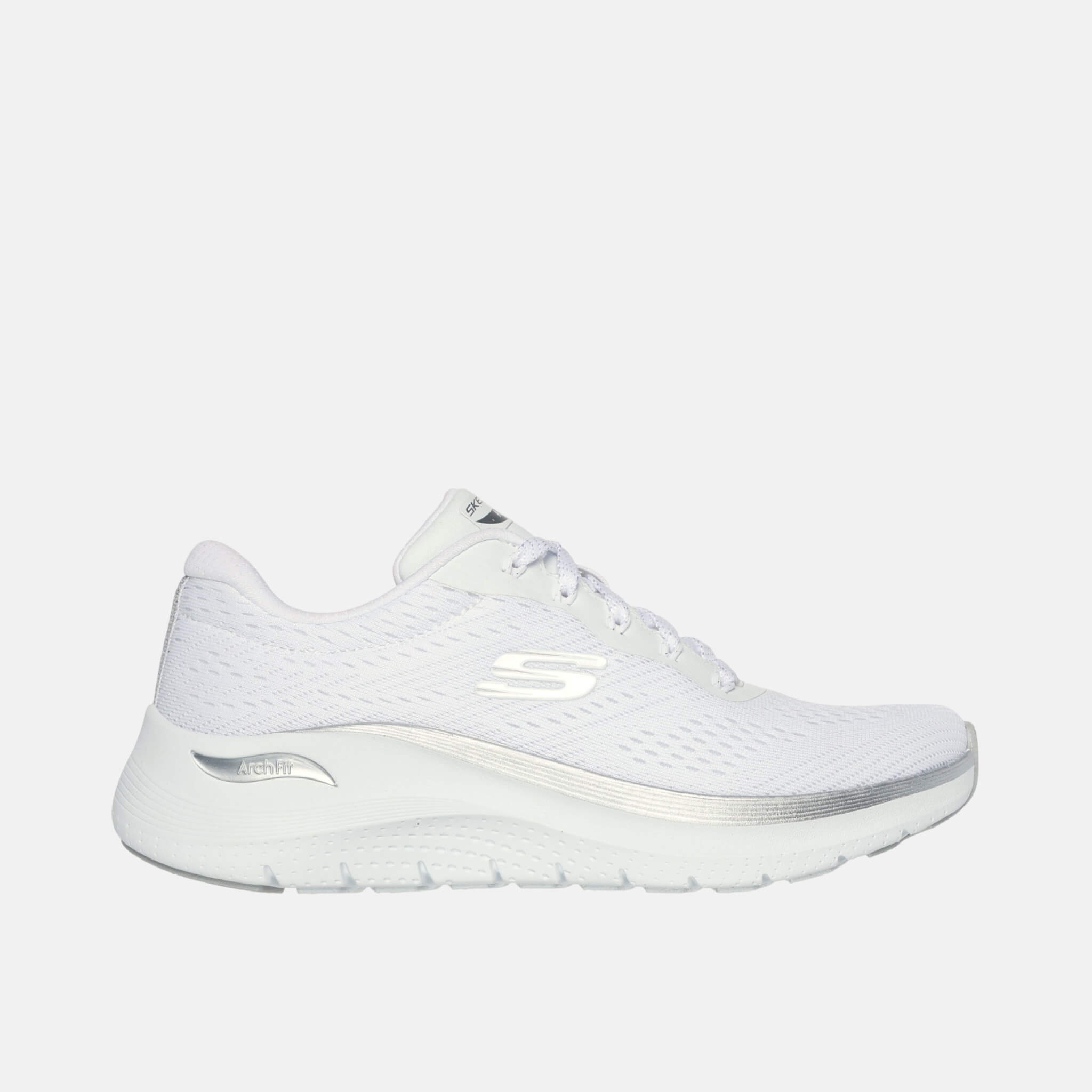 Skechers Arch Fit 2.0 Glow The Distance White/Silver