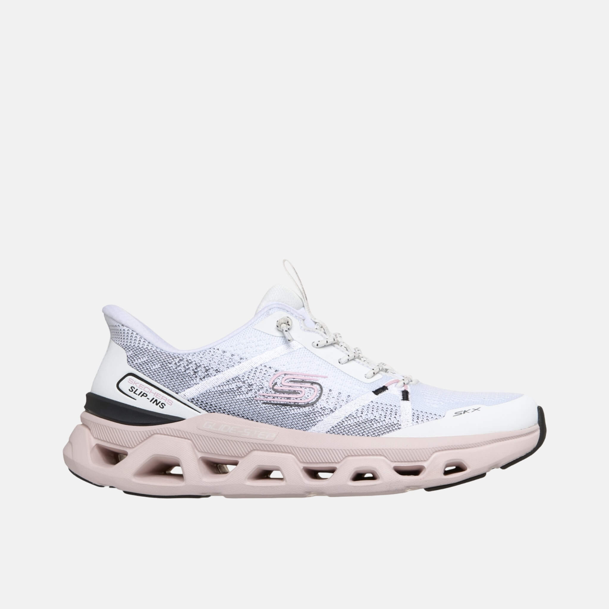 Skechers Glide Step Altus Fast Lane White/Pink