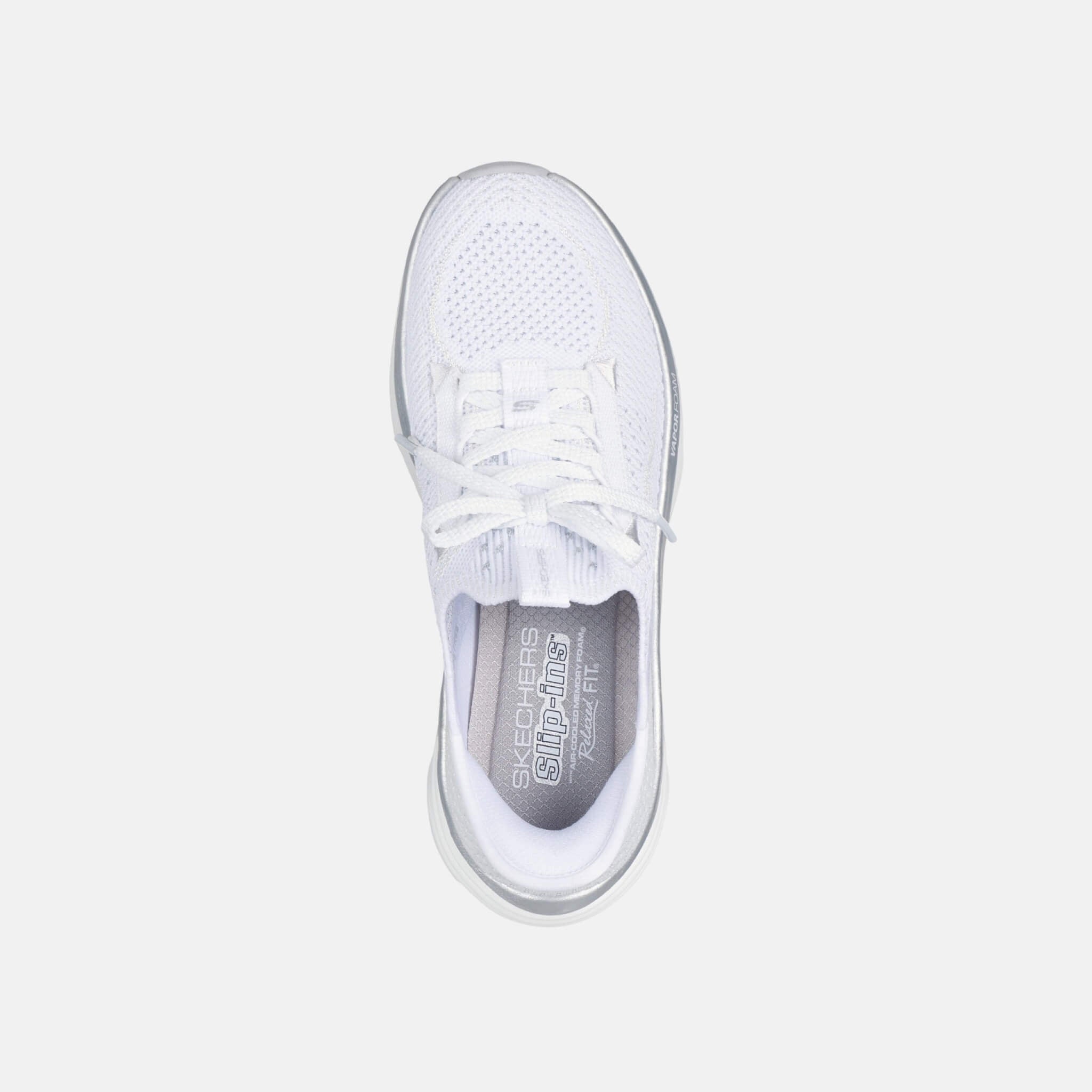 Skechers D Lux Vapor Evening Glow White/Silver