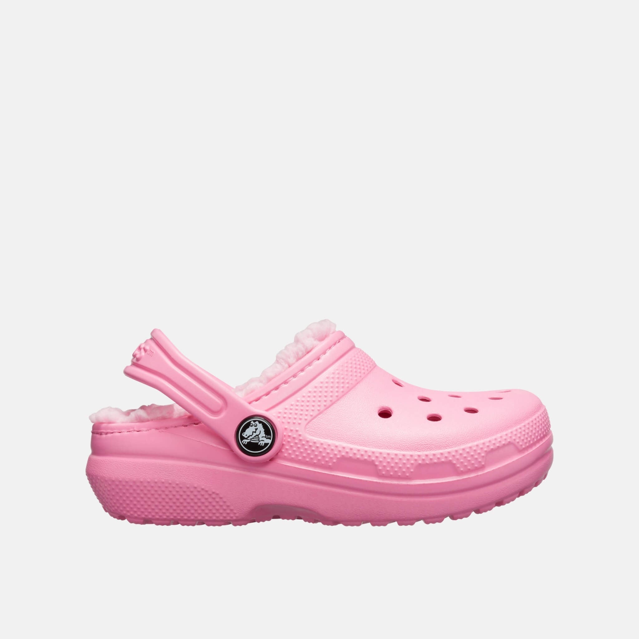 Crocs Classic Lined Clog Kids Pink Lemonade/Pink Lemonade