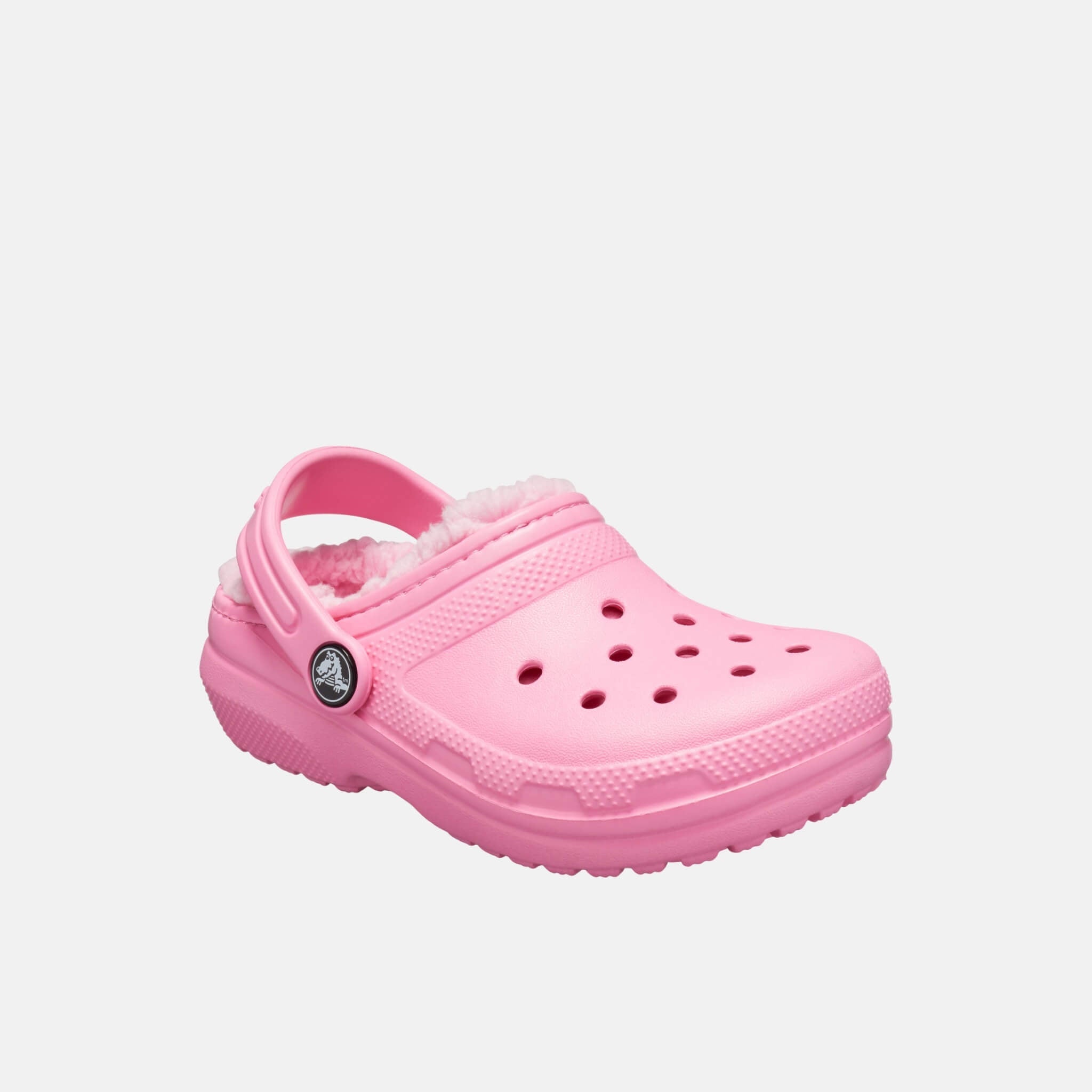 Crocs Classic Lined Clog Kids Pink Lemonade/Pink Lemonade