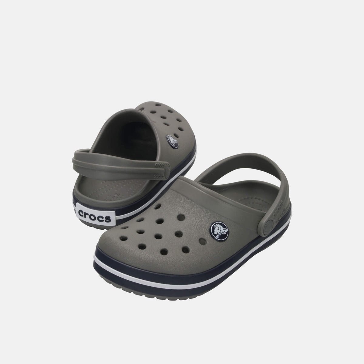 Crocs Crocband Clog Kids Smoke/Navy
