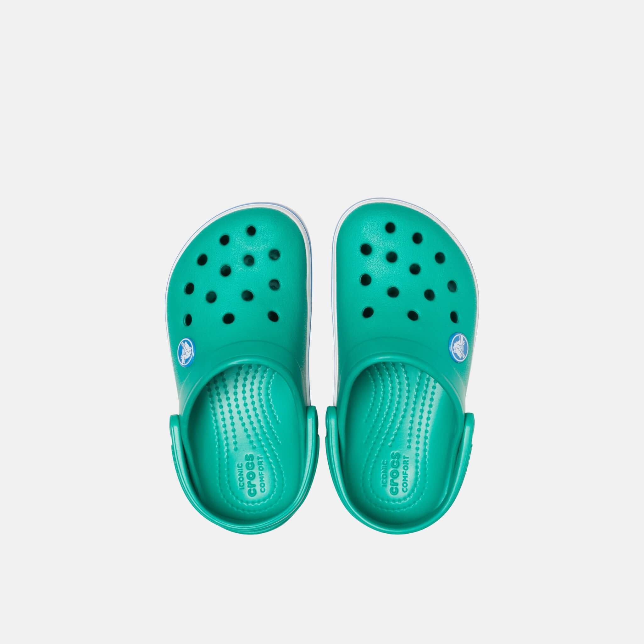 Crocs Crocband Clog Kids Deep Green/Prep Blue