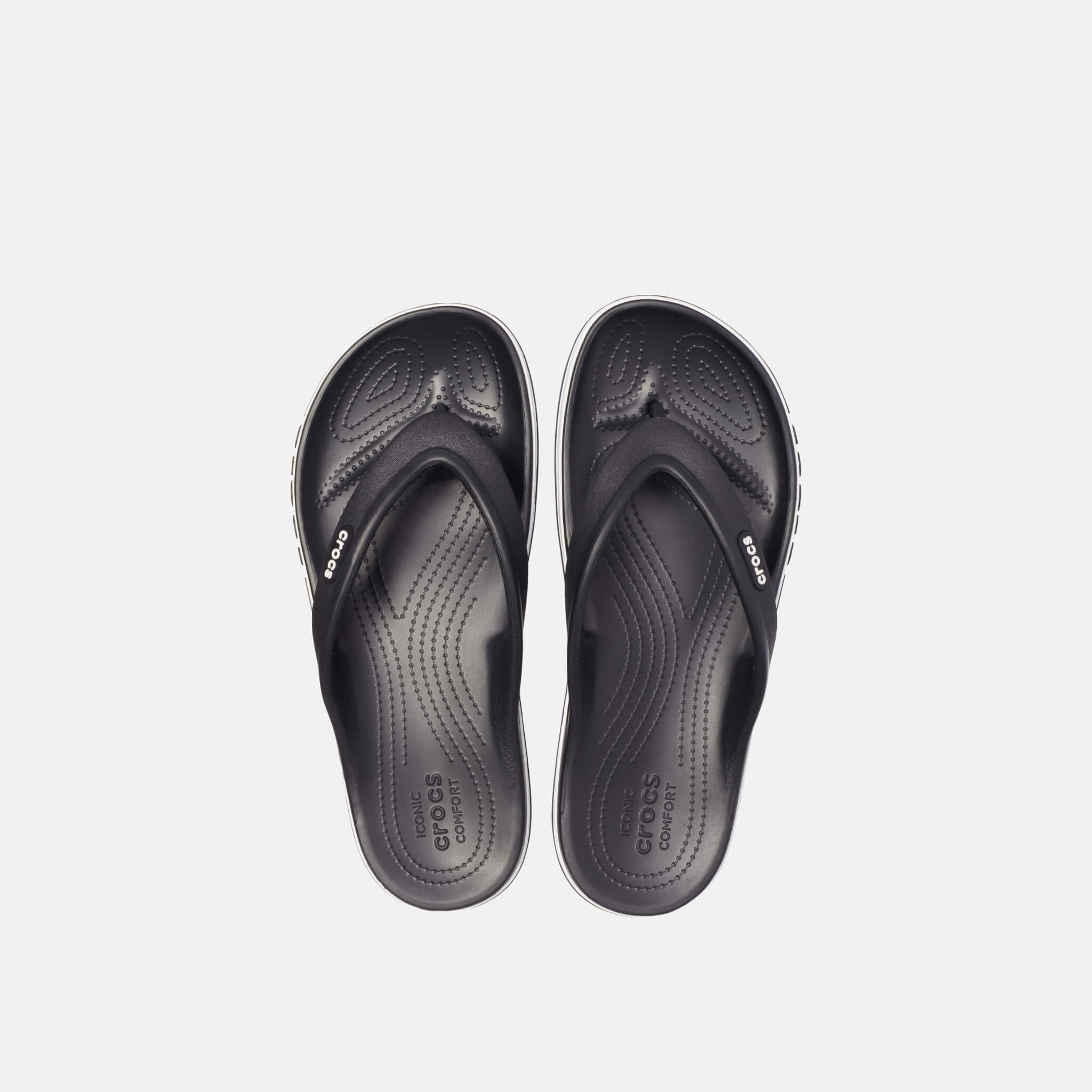 Crocs Bayaband Flip Black/White