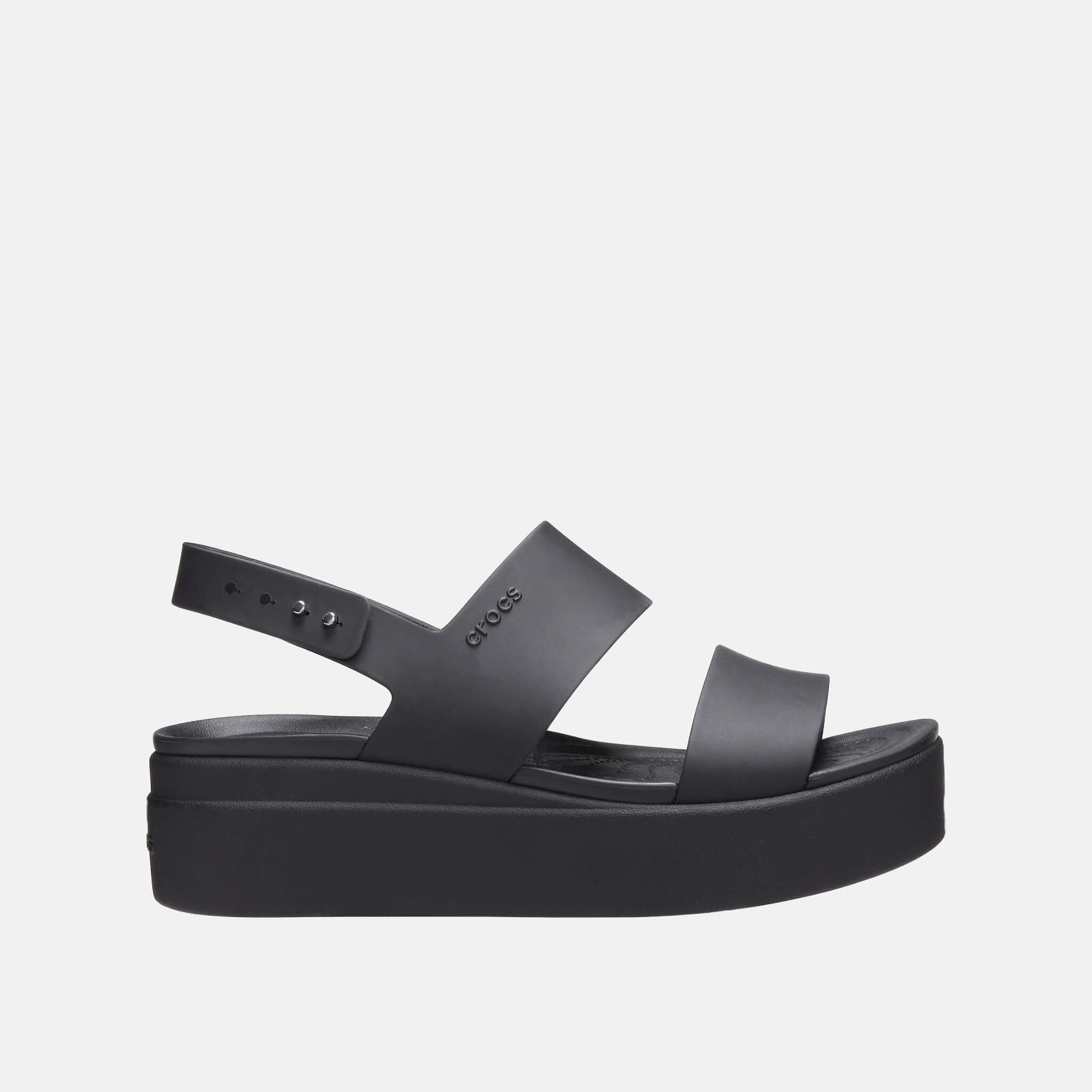 Crocs Brooklyn Low Wedge Black/Black
