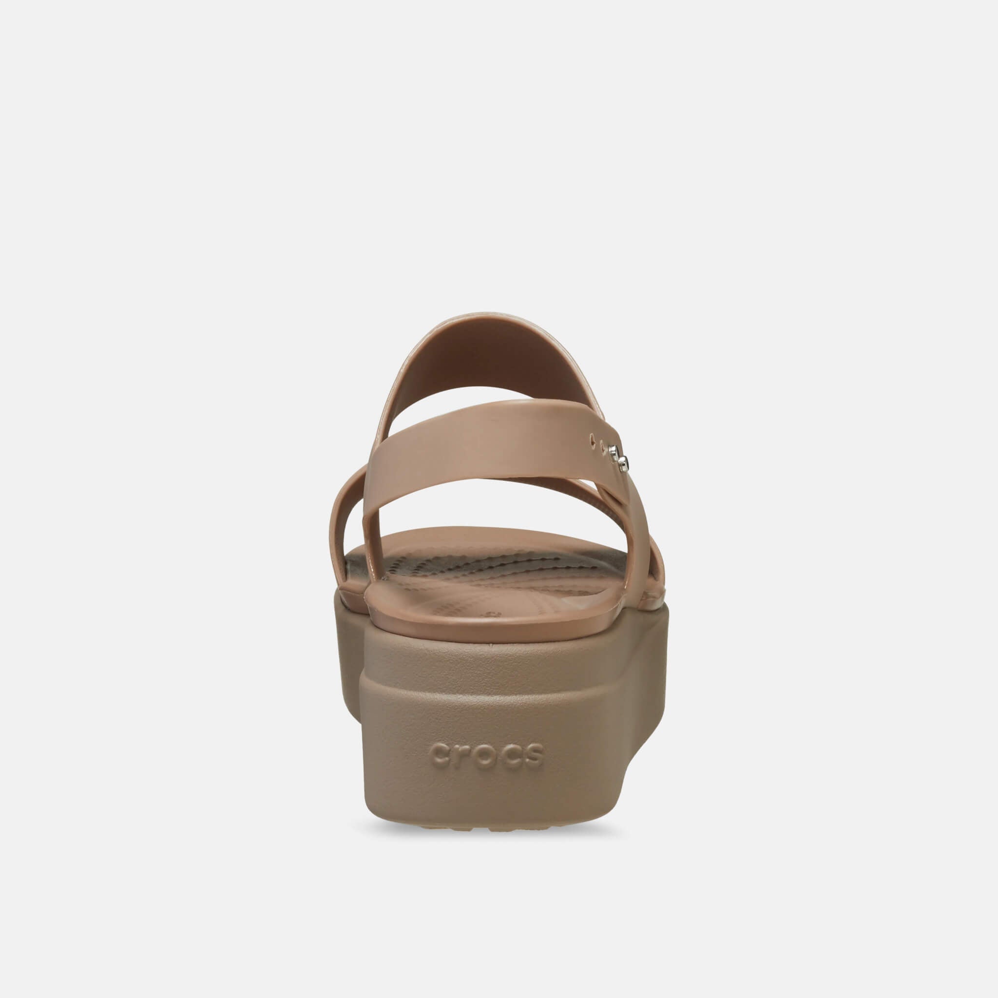 Crocs Brooklyn Low Wedge Latte/Mushroom