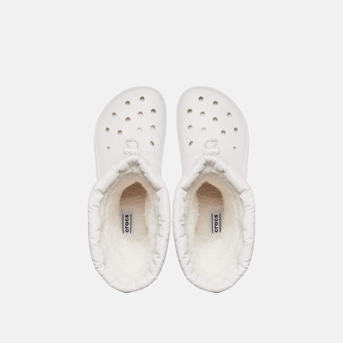 Crocs Classic Lined Neo Puff Boot White/White