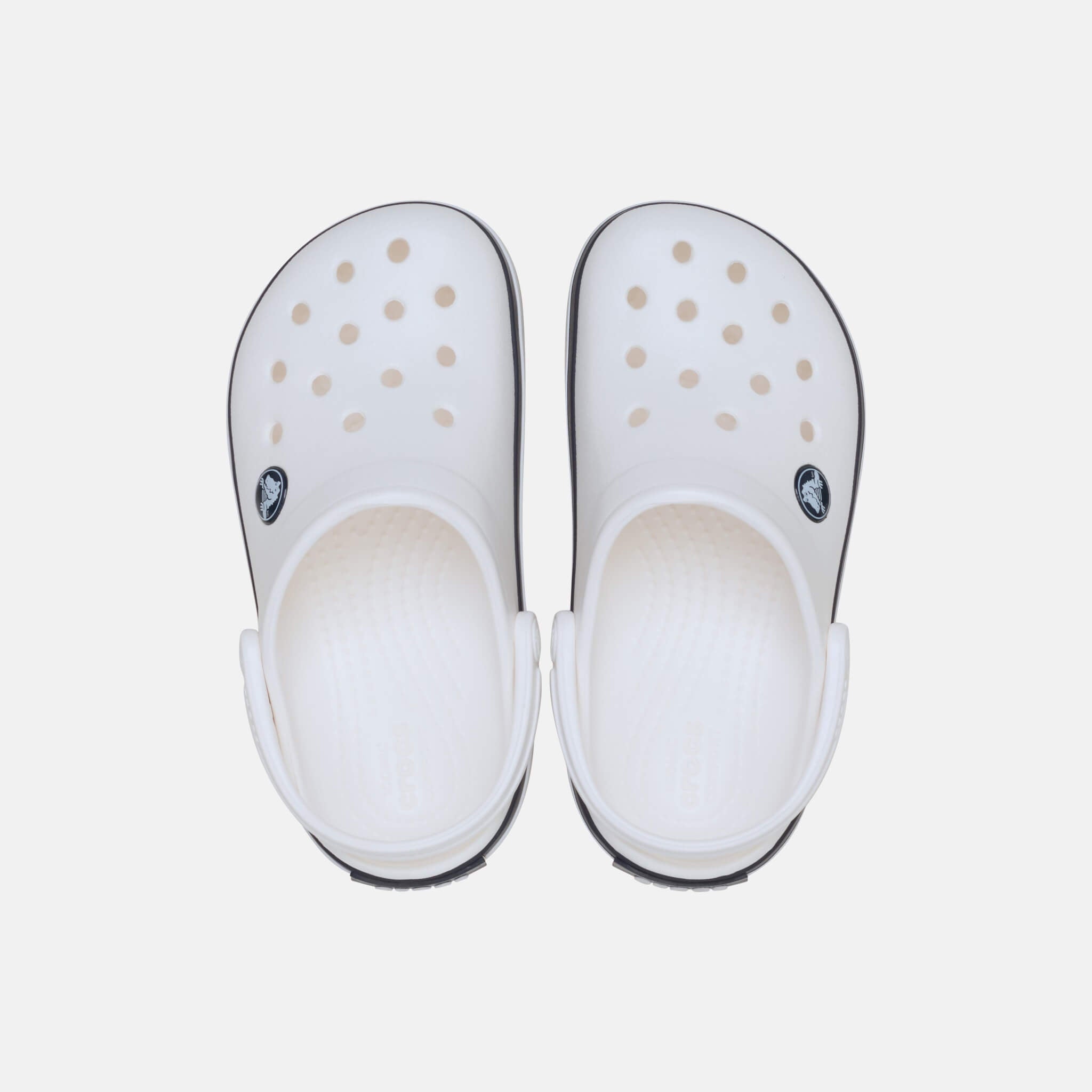 Crocs Kids Crocband Clog White/Navy