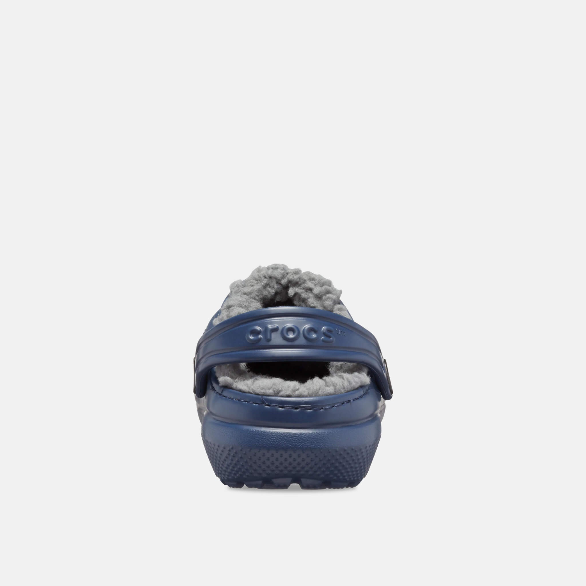 Crocs Kids Classic Lined Clog Navy/Charcoal