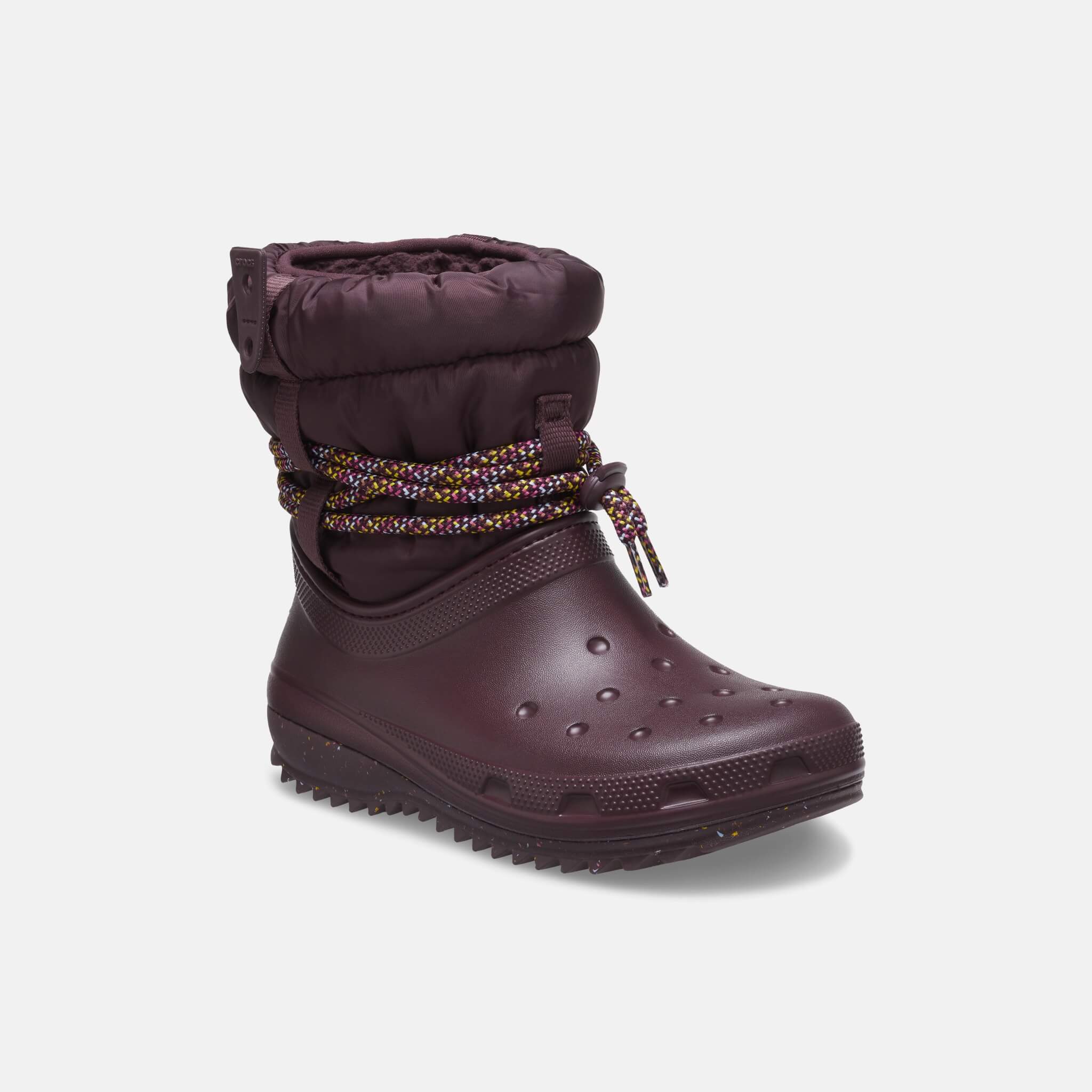 Crocs Classic Neo Puff Luxe Boot Dark Cherry