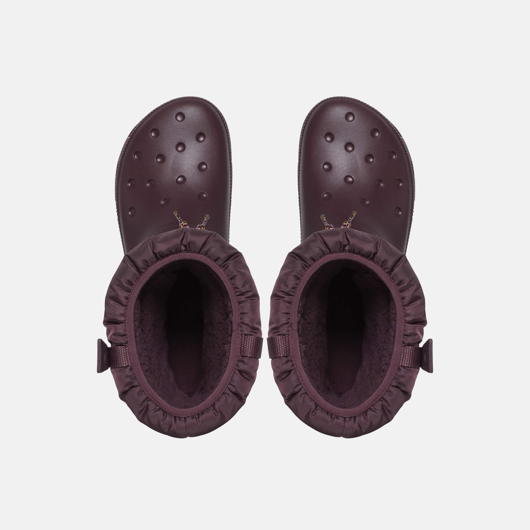 Crocs Classic Neo Puff Luxe Boot Dark Cherry