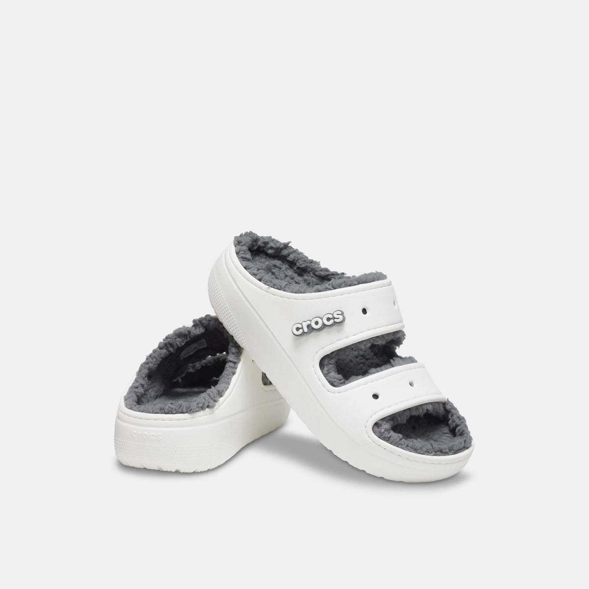 Crocs Classic Cozzzy Sandal White